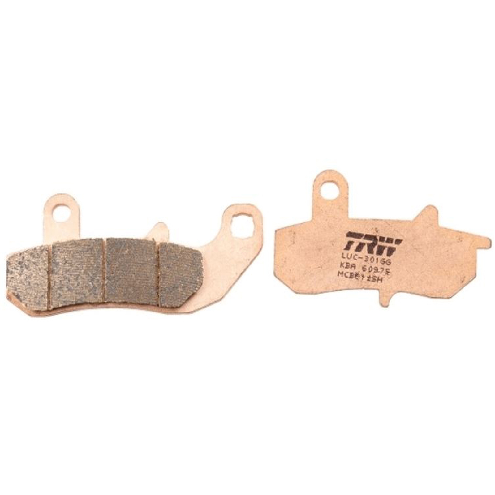 TRW MCB612SH Sintermetall Bremsbeläge hinten für Suzuki DR600 DR650 DR750 DR800 RG125 F Gamma