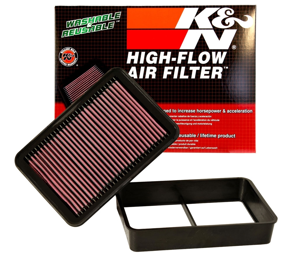 K&N Tauschluftfilter 33-2392 Citroen Mitsubishi für Peugeot 2007 - 2014