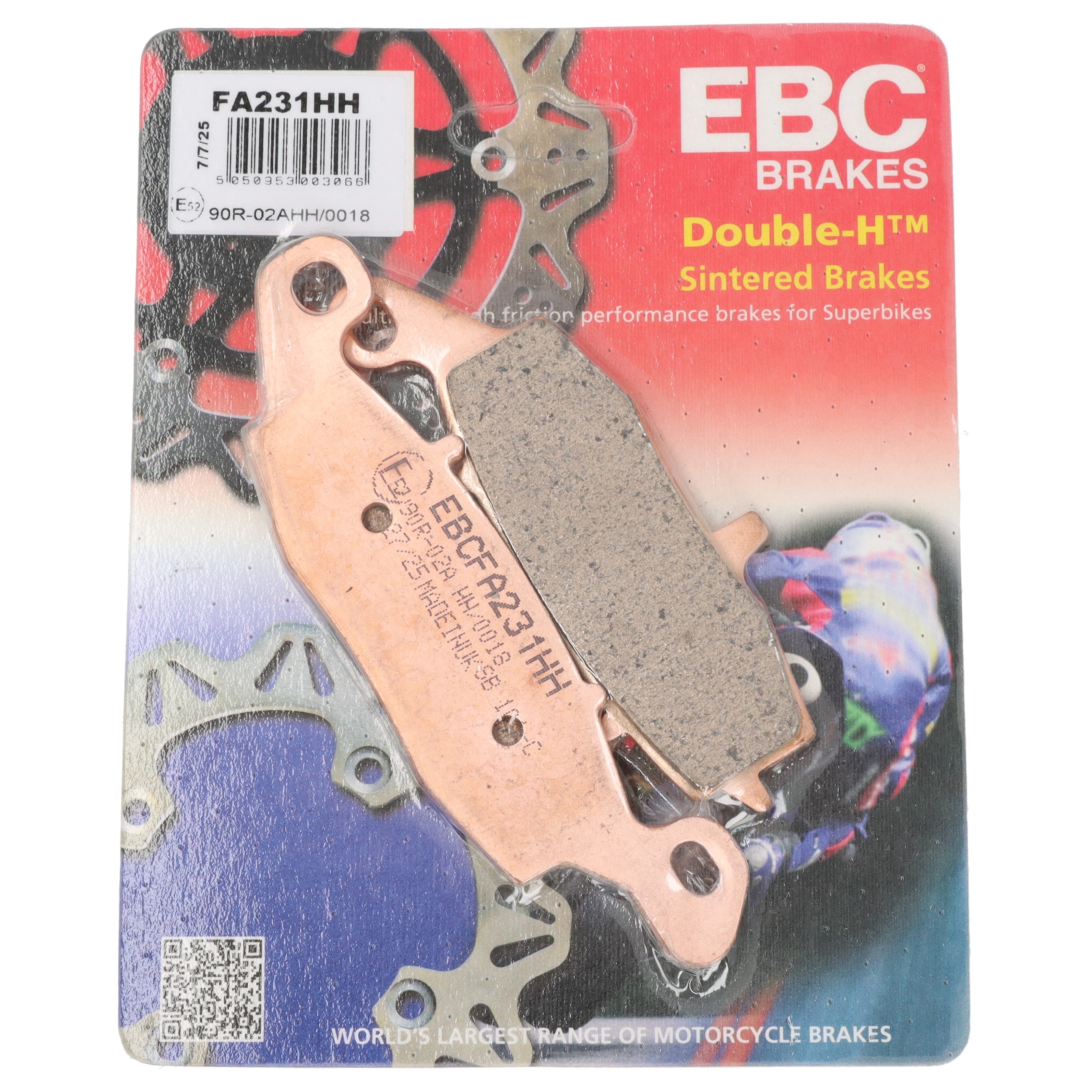 EBC FA231HH Bremsbeläge für Kawasaki ZR GPZ W ZR-7 KLV Z VN 650 750 1100 1500 1600