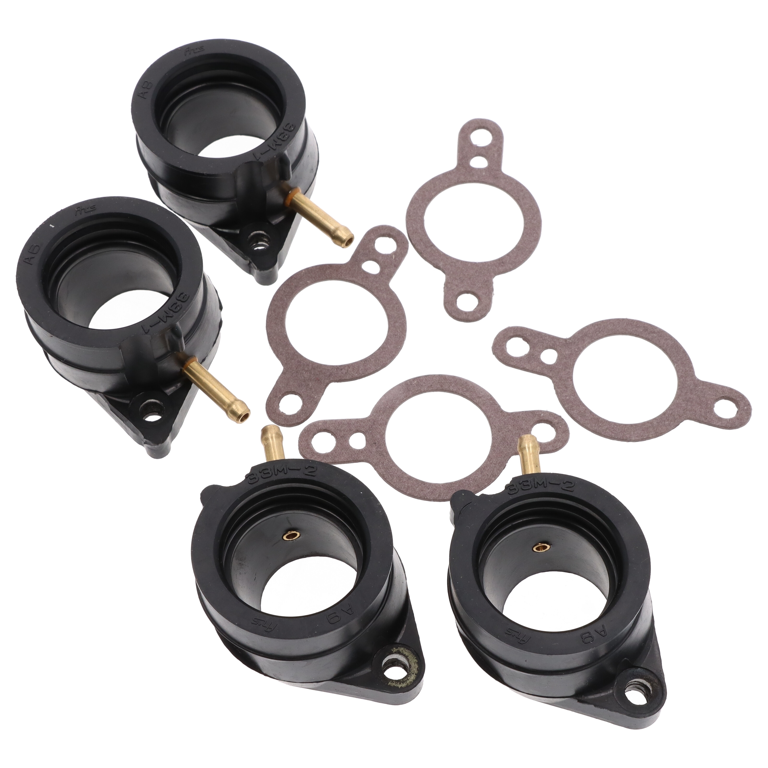 Tourmax CHY-16 Vergaseransaugstutzen für Yamaha YX 600 Radian Baujahr 1986 4 Stutzen