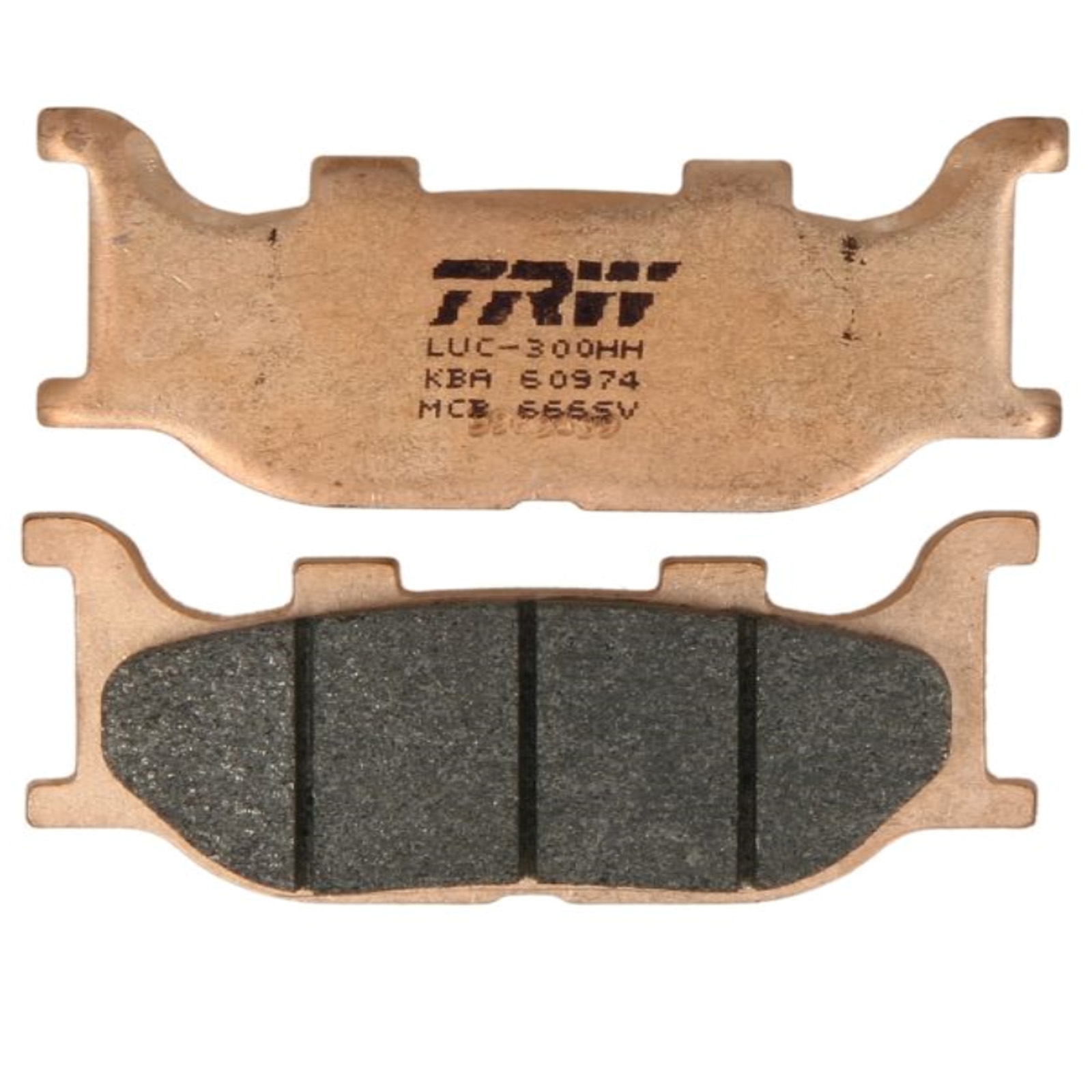 TRW MCB666SV Sintermetall Bremsbeläge vorne für Yamaha FZ6 Fazer XJ6 Diversion XVS XV TDR TZR 125