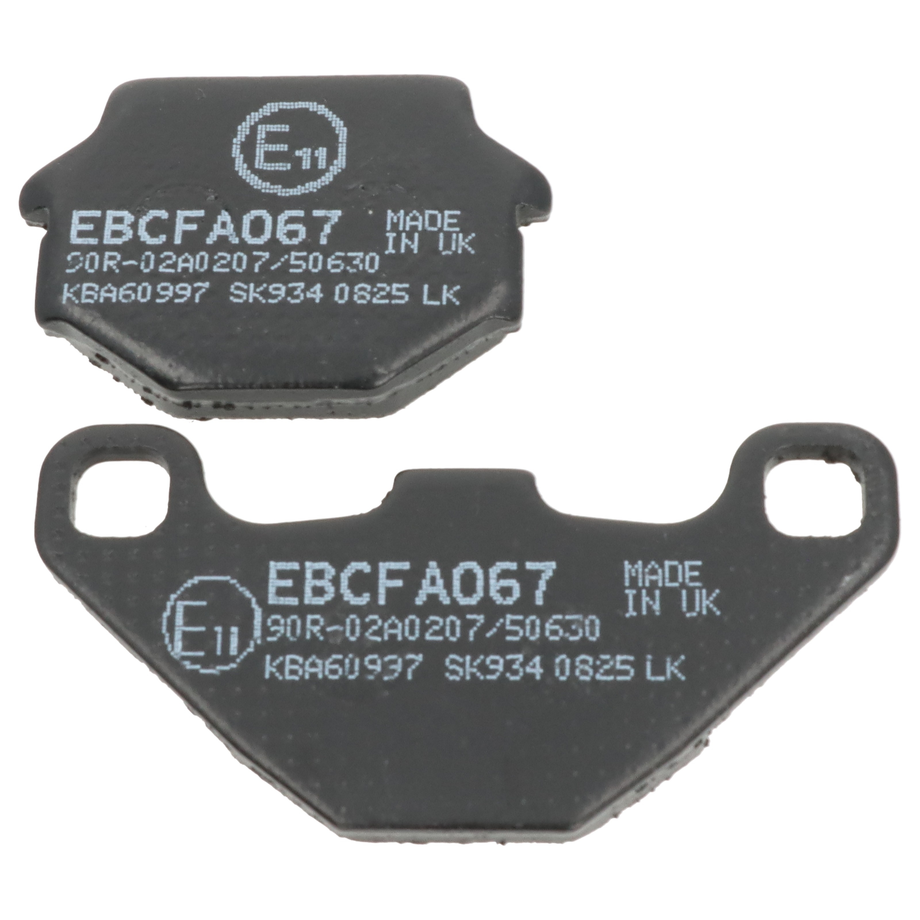 EBC Bremsbeläge FA067 für Kawasaki KMX 125 BJ KLR Z KX 250 GPZ 305 Z KX 500 GT