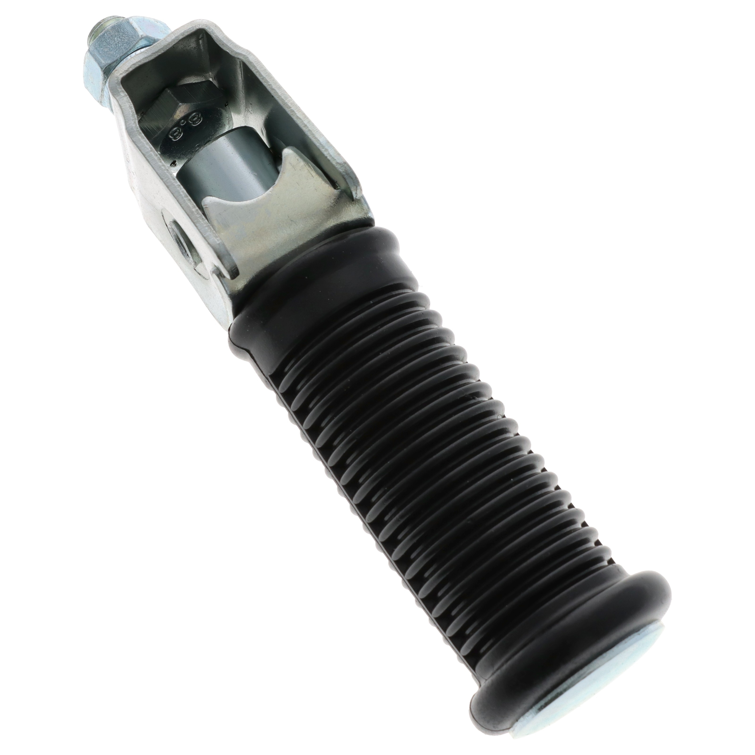 Sozius Fußraste für MZ ETZ 250 251 150 Beifahrerfussraste chrom alte Version 10mm Schraube