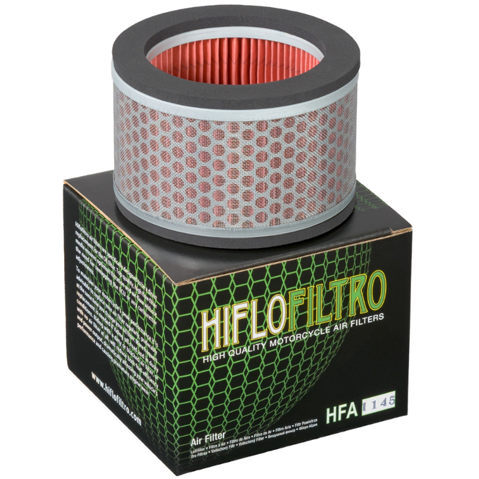 HIFLO HFA1145 Luftfilter für Honda Shadow VT125 C/C2 1999 - 2008