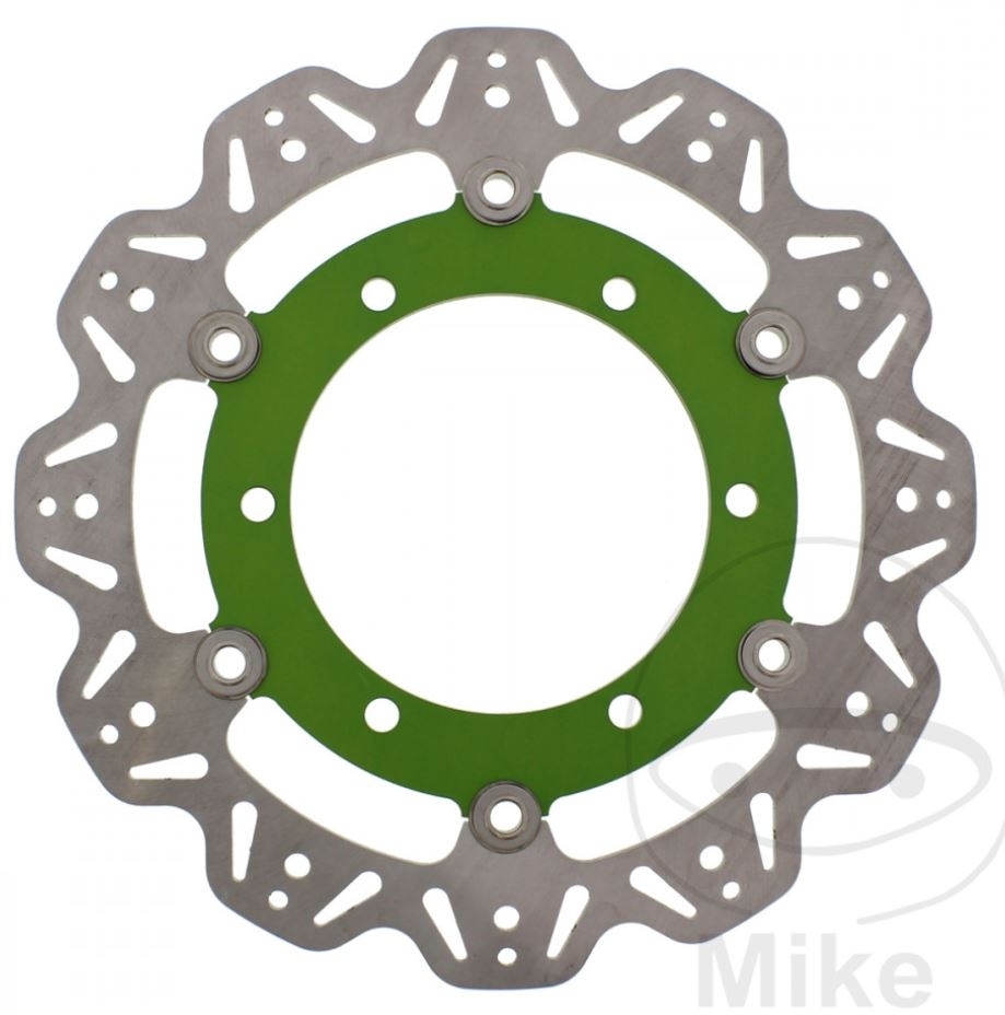 EBC Bremsscheibe VR4132 Grün VR4132GRN für Kawasaki GPZ 1100 F ZXT10E 1996 1998