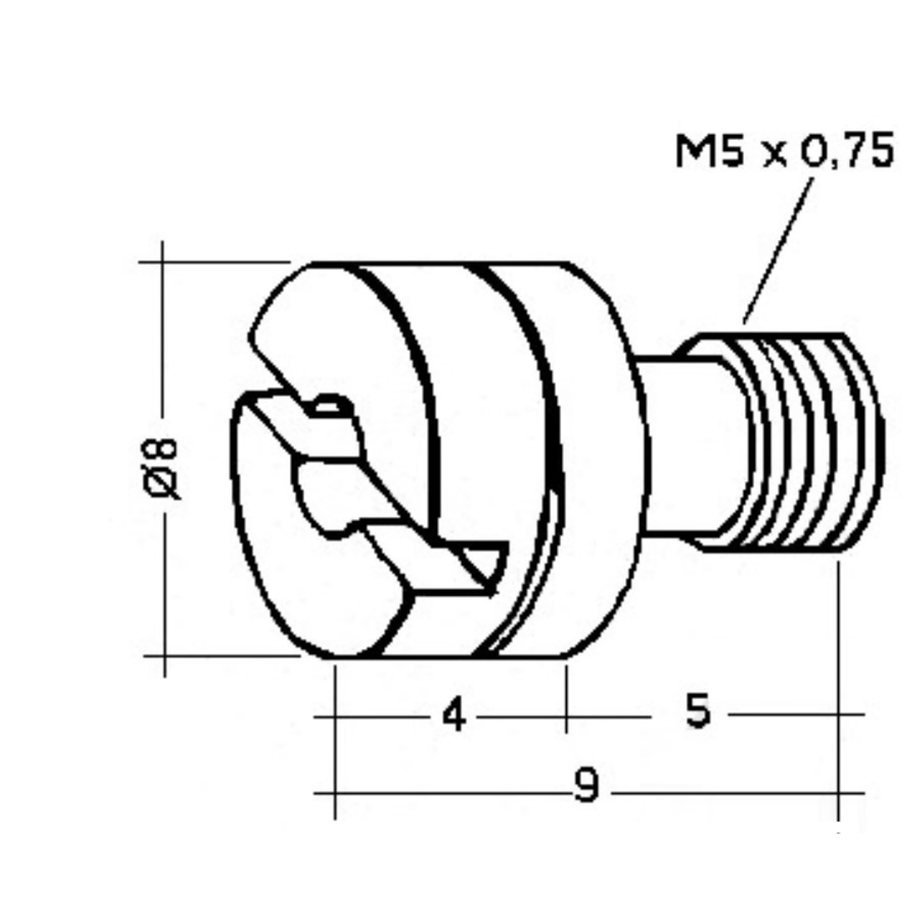 Vergaserdüse / Hauptdüse GR 145 MIKU SJ145-4 / 7240278