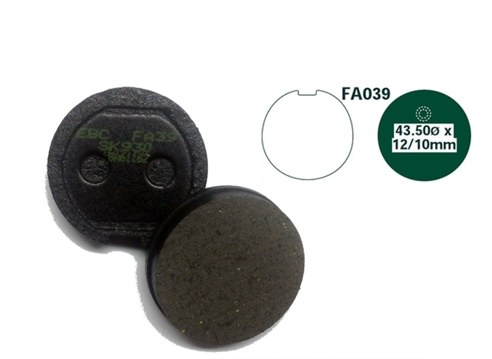 EBC Bremsbeläge FA039 für Kawasaki KH 125 A KH125A Z 200 A A