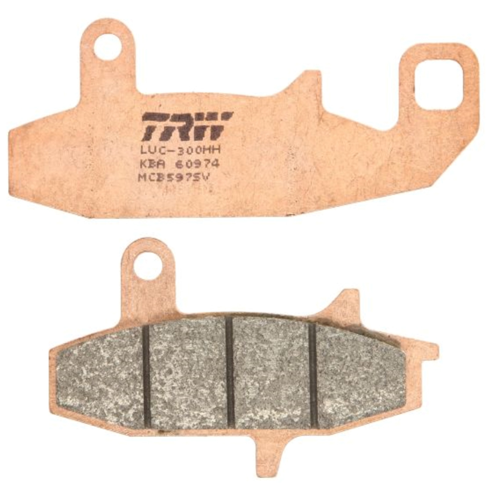 TRW MCB597SV Sintermetall Bremsbeläge vorne für Suzuki Big DR650 R DR650 RU REU RSEU DR750 800