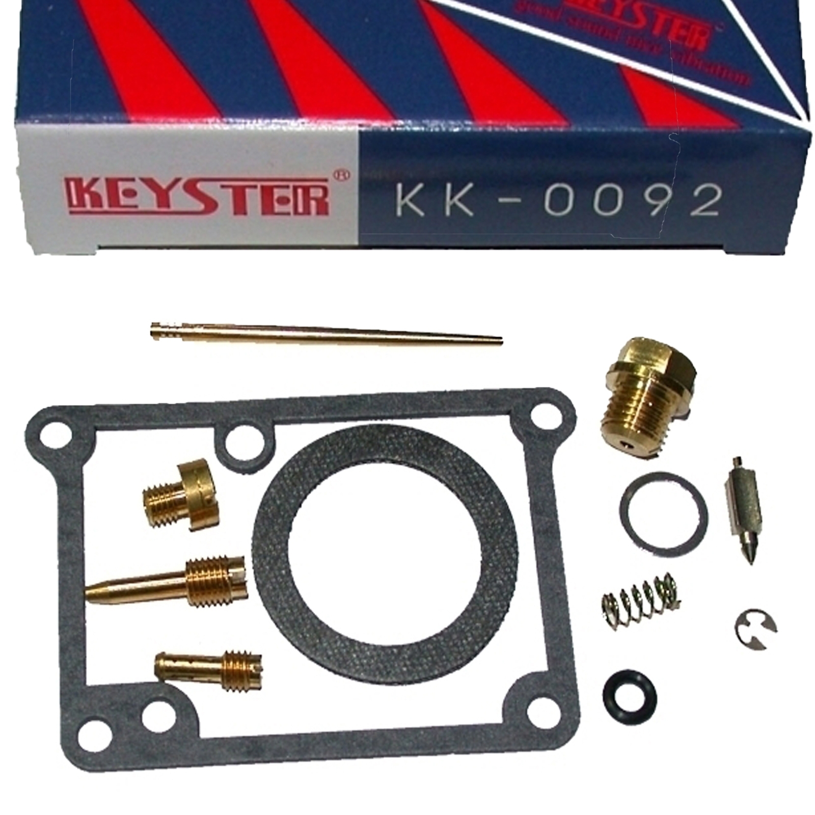Keyster KK-0092 Vergaser Reparatursatz für Kawasaki KMX 125 B 1991 - 2003 MX125B