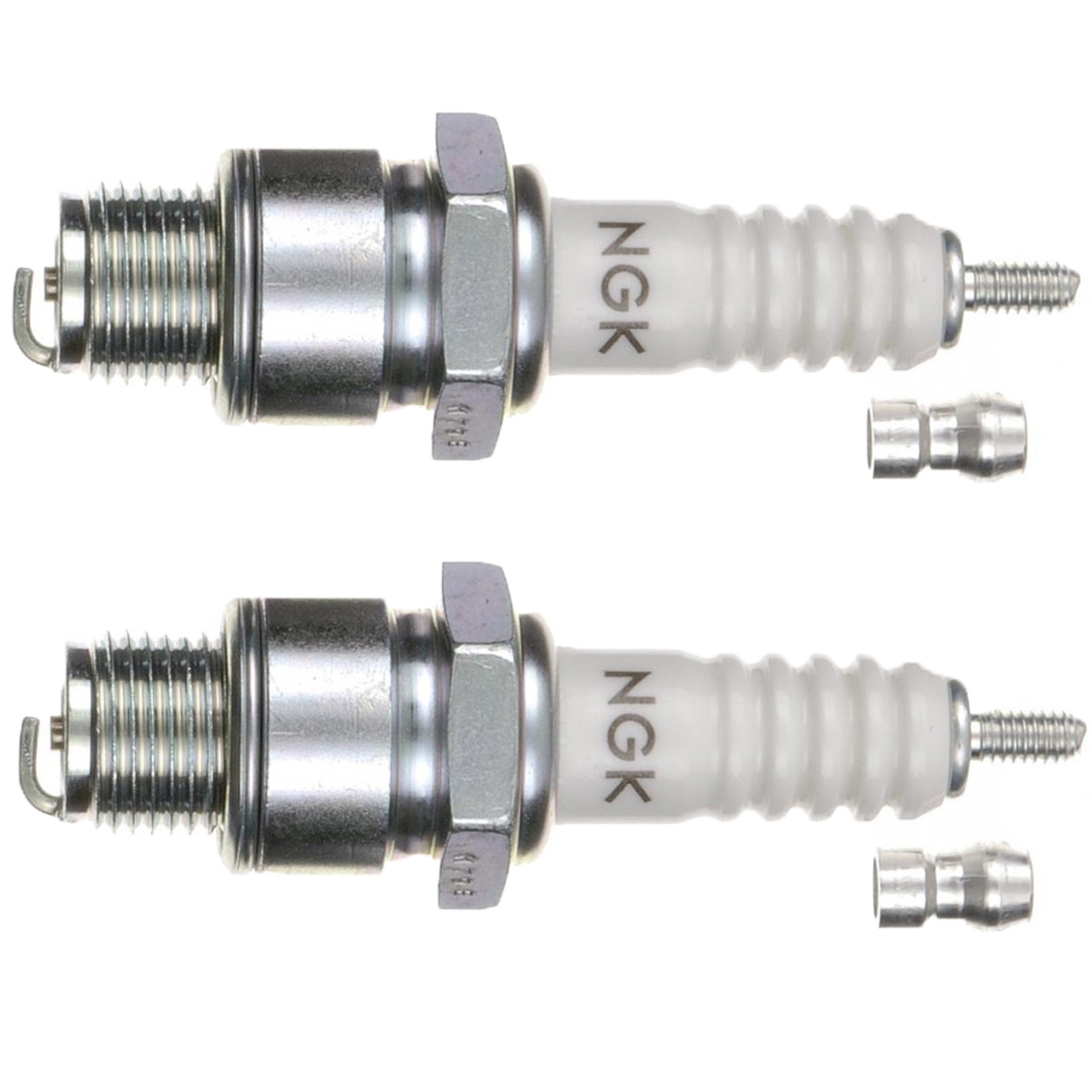 2x NGK B8HS 5510 Zündkerze für Simson MZ BMW KTM Kreidler Jawa Vespa Suzuki Yamaha