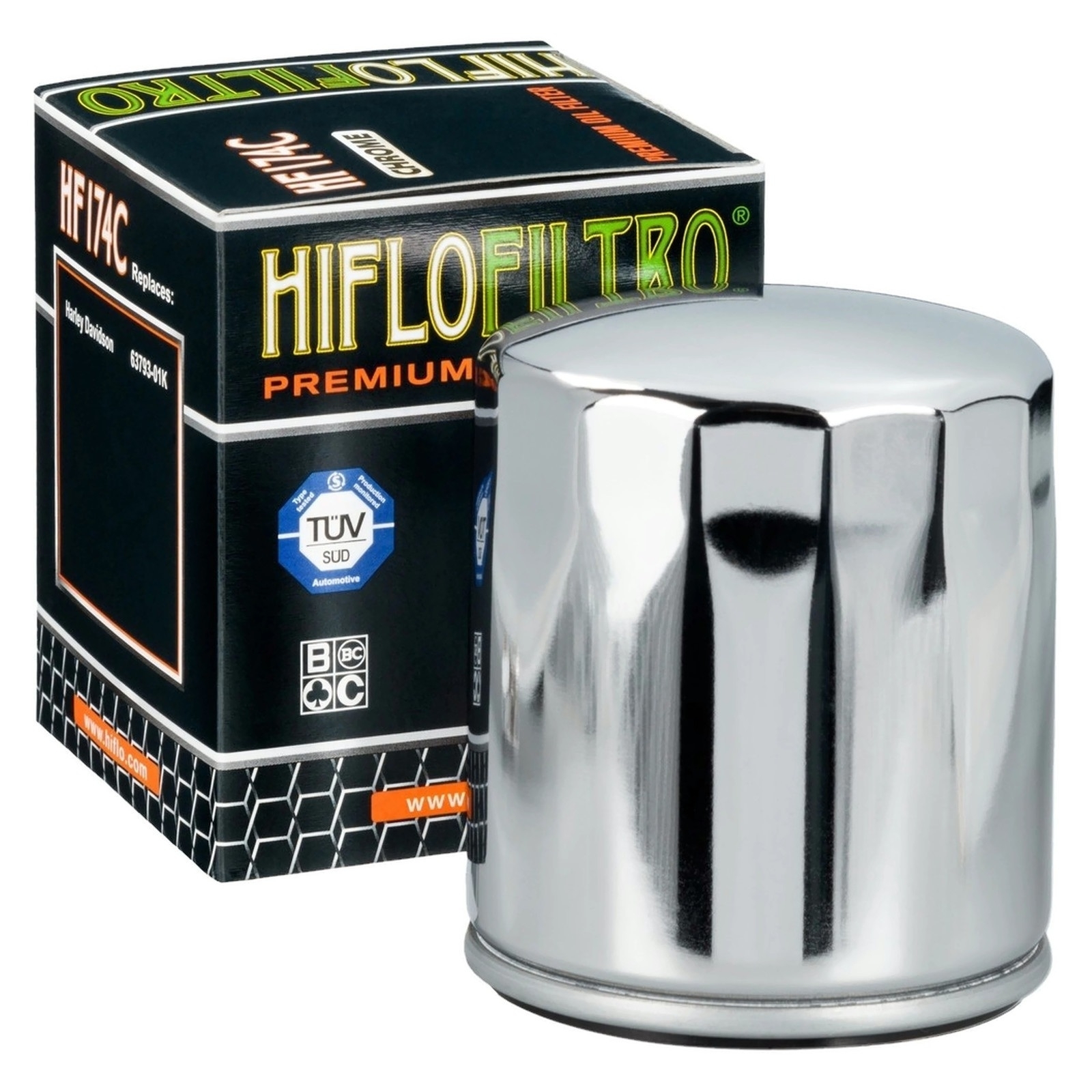 HIFLO Ölfilter HF174C Chrom