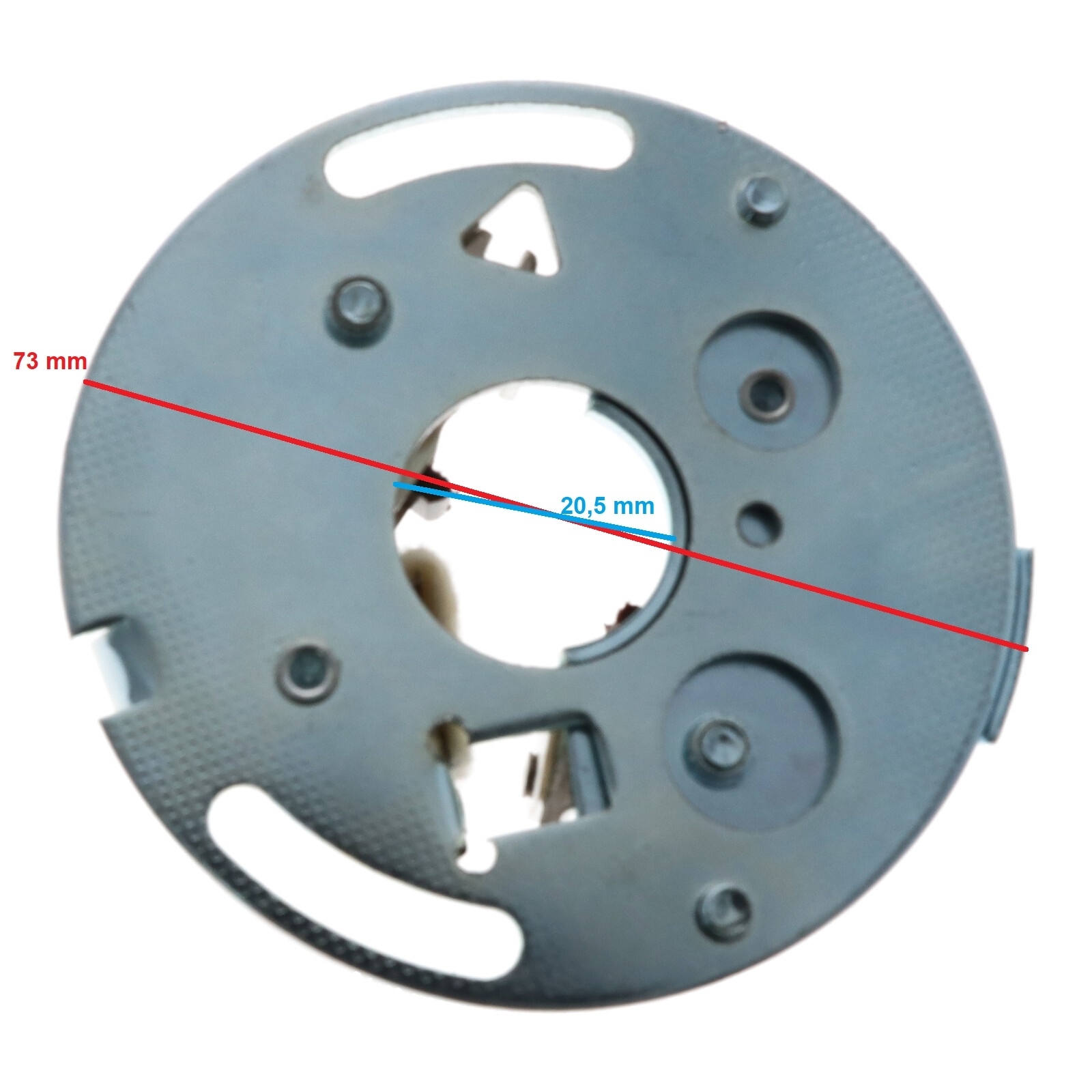 Zündkontakt Grundplatte Unterbrecher 6V 12V für Jawa 350 634 638 639 CZ 175 250