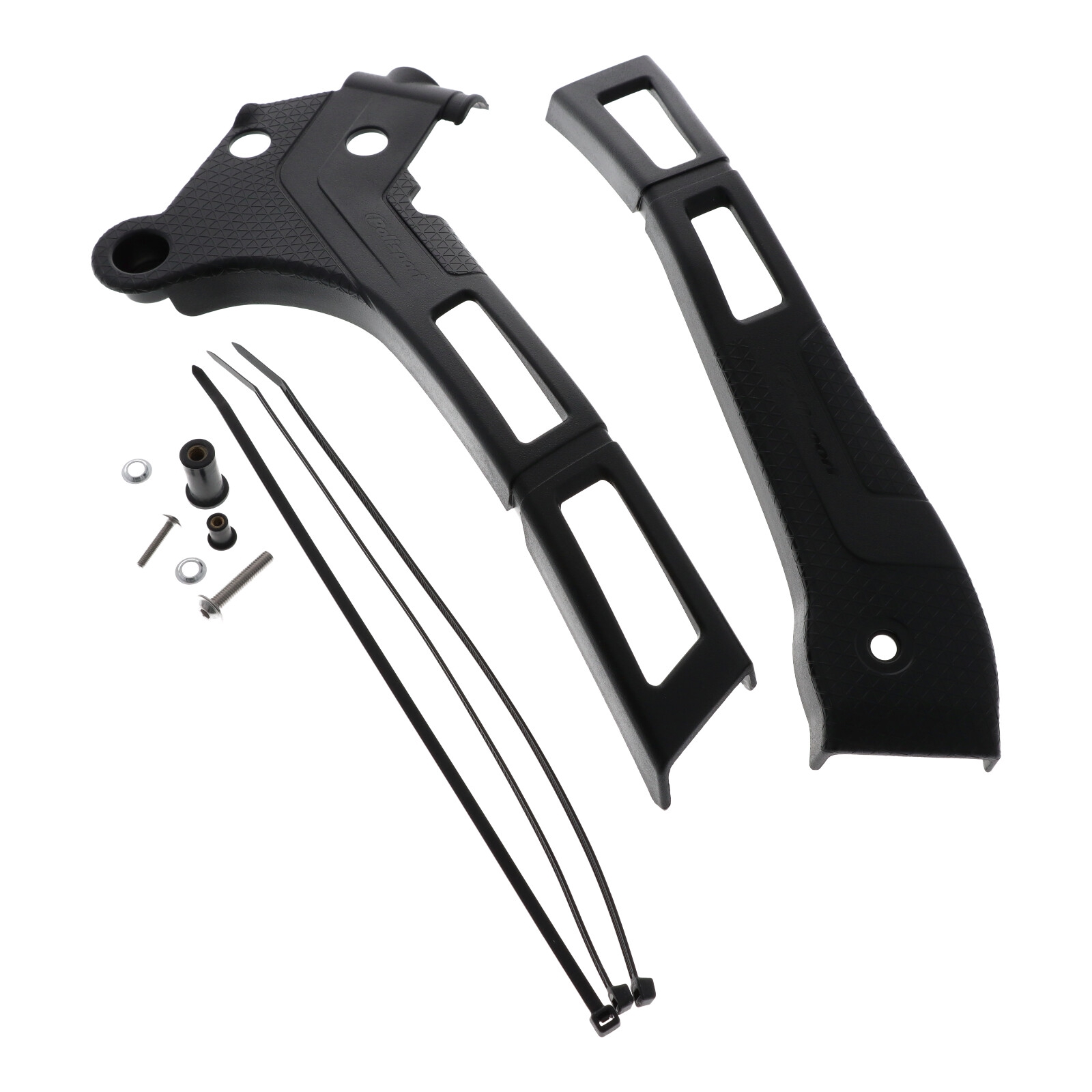 Polisport 8466700001 Rahmenprotektor Satz schwarz für Yamaha YZ125  YZ250 2005-2017