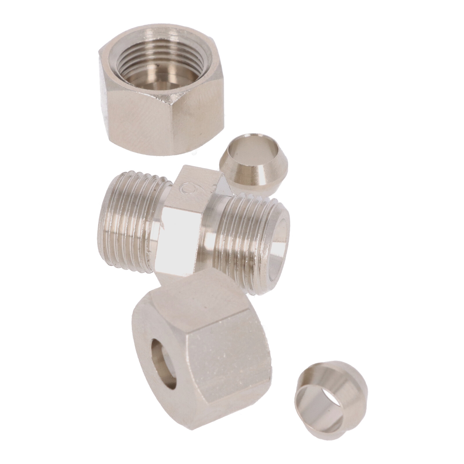 Quickbrake QBSTT6.0 Bremsleitungsverbinder Schnellverbinder 6mm einschraubbar ohne bördeln