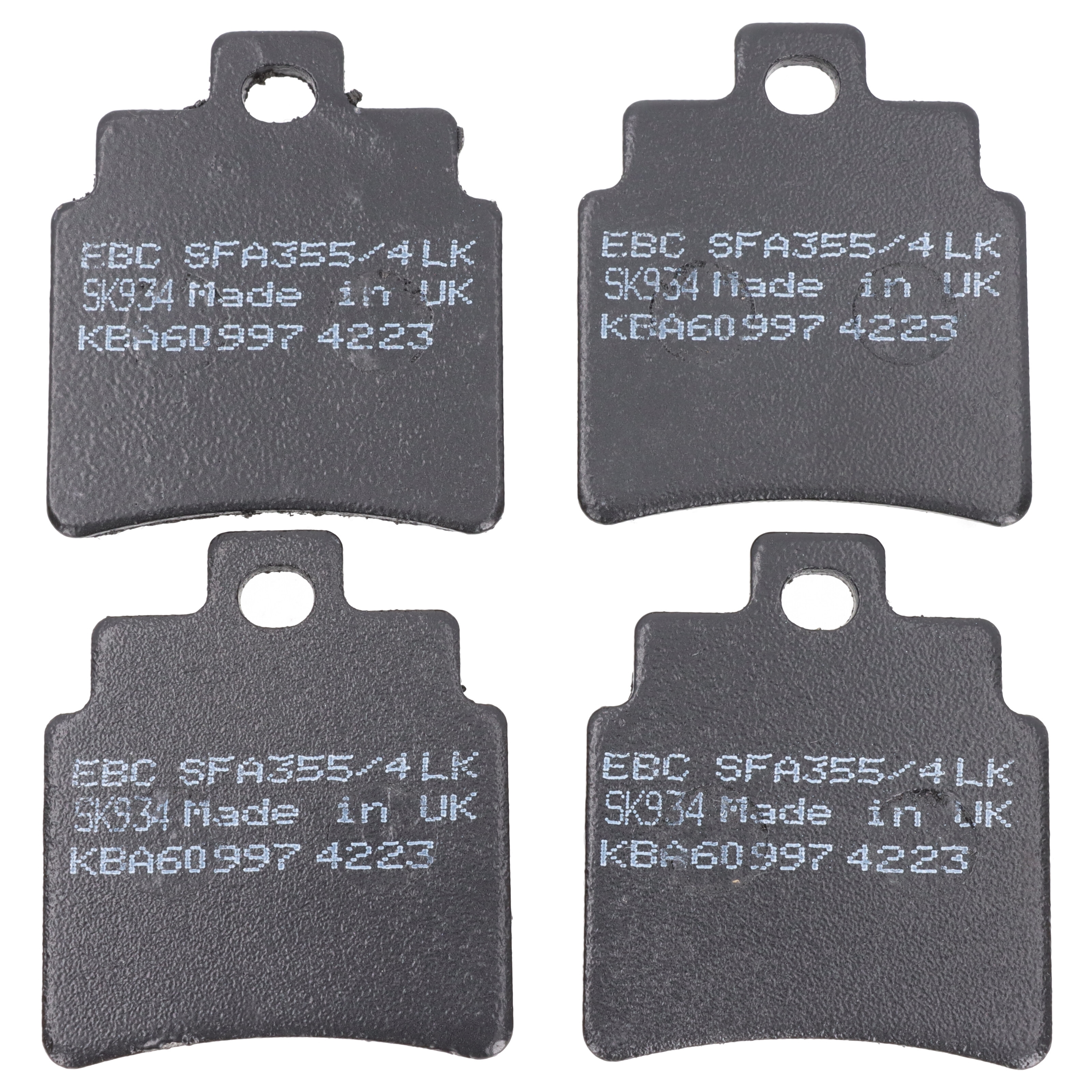 EBC Bremsbeläge SFA355/4 für Kymco SYM Grand Dink GTS 125 250 300 Joymax i