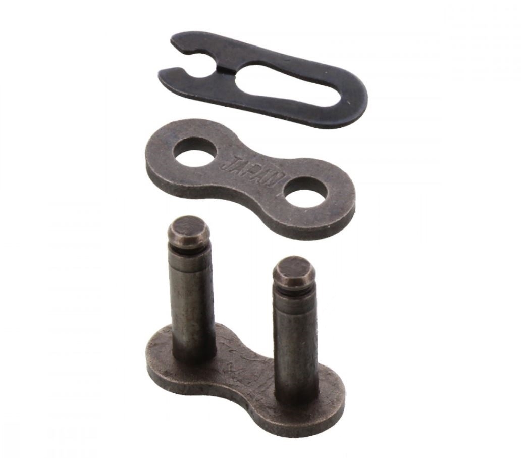 DID 428NZ Motorrad Standard-Kette 428 Teilung 108 Glieder offen mit Clipschloss