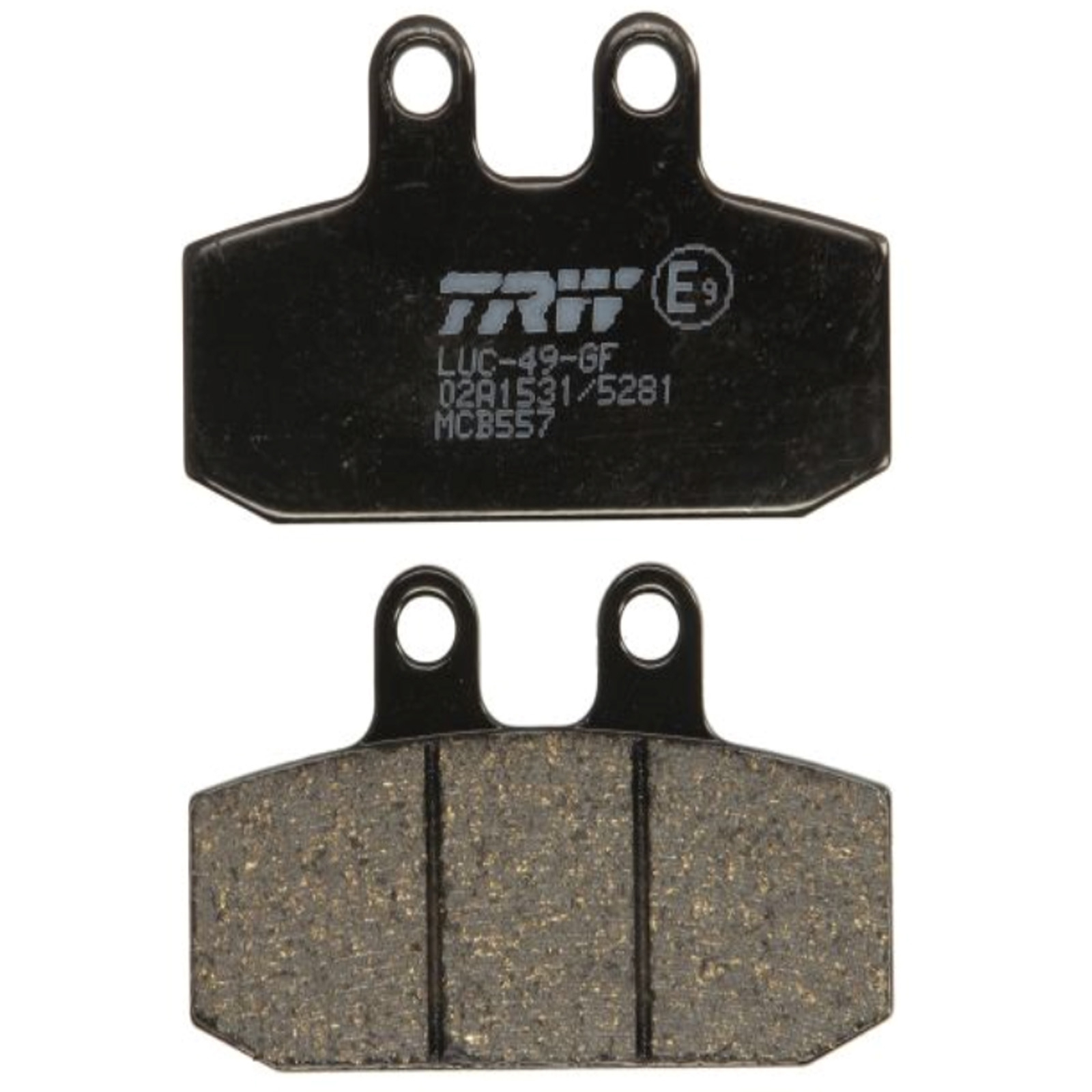 TRW MCB557 Bremsbeläge für Aprilia Red Rose Scarabeo Mana Honda Moto Guzzi V7 V9 V85
