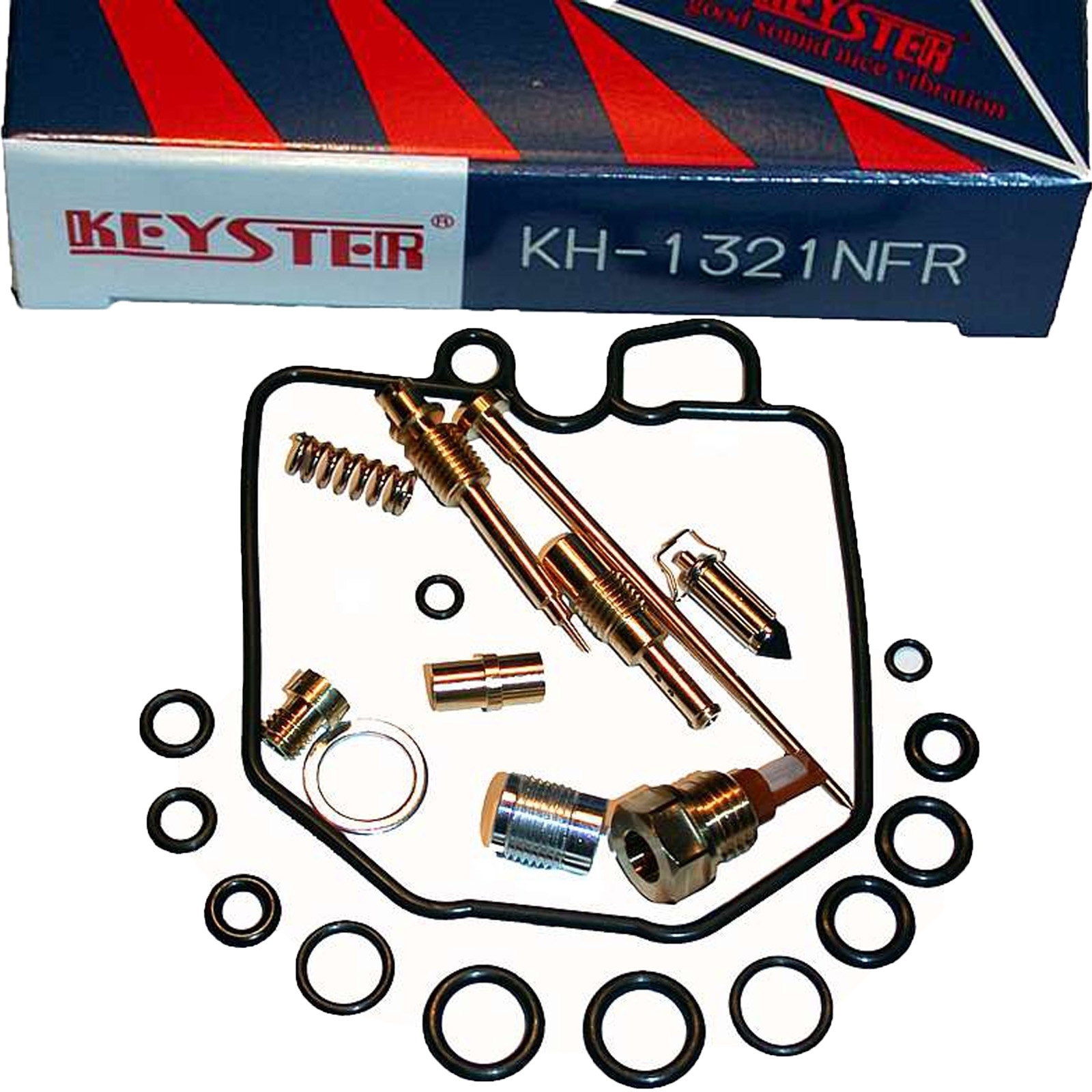 Keyster KH-1321NFR Vergaser Reparatursatz für Honda CBX 1000 Pro Link 1981 - 1983 SC06