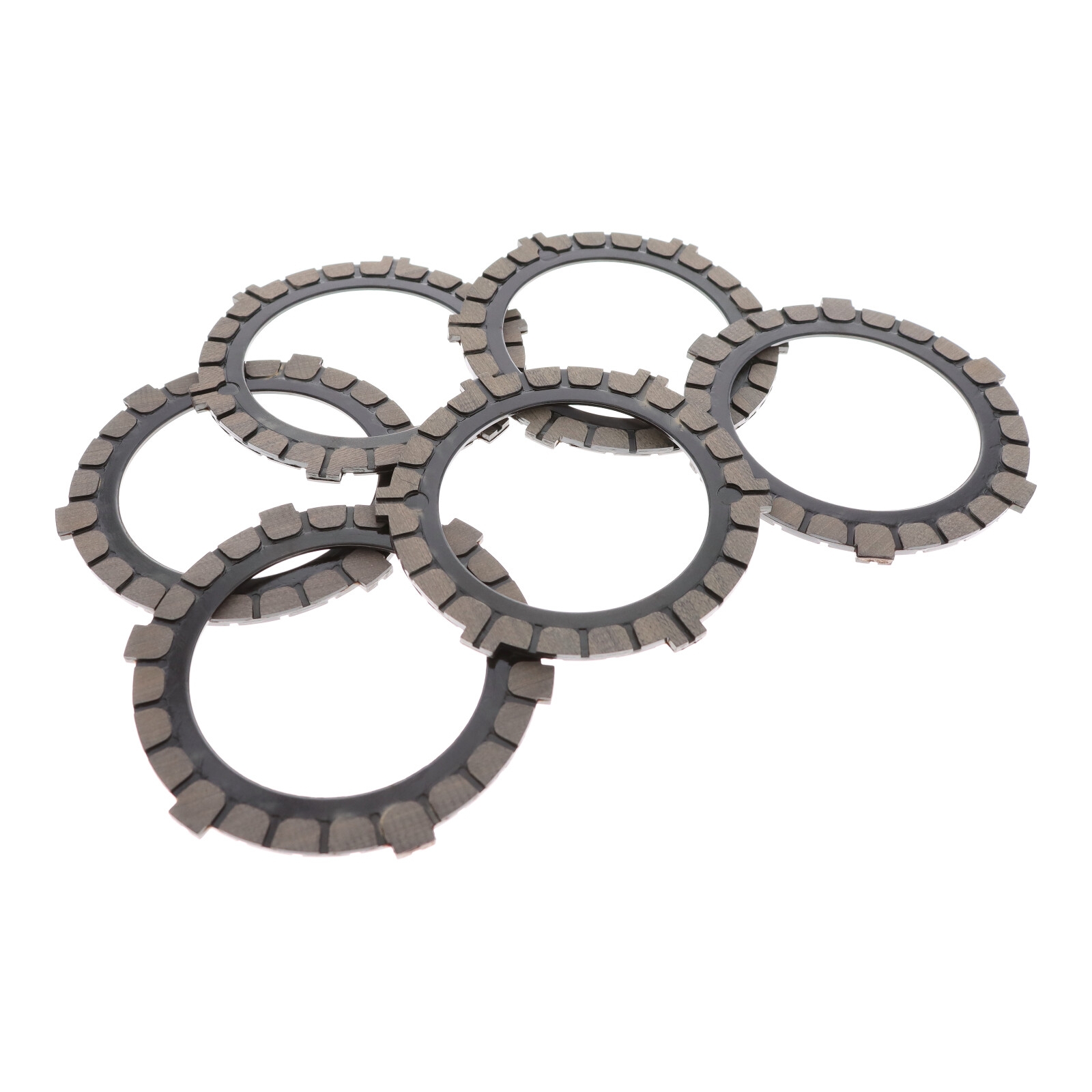 6x Kupplungsscheibe Reibscheibe Reibbelag für MZ ES ETS TS ETZ 125 150 3.5 mm