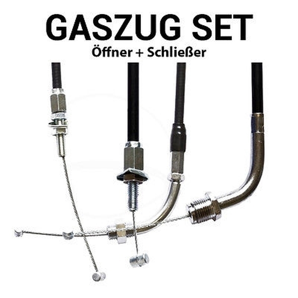 Gaszug Satz für Honda XL 250 S 1978 - 1982 L250S Öffner A + Schließer B
