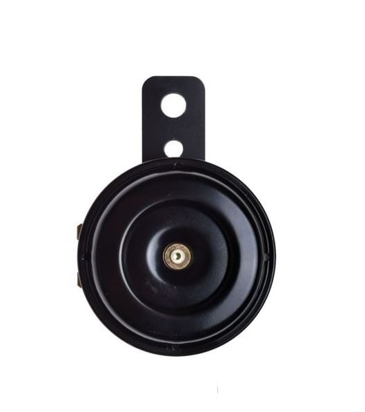 Premium Motorrad Hupe schwarz, 6 Volt, 65 mm E-geprüft universal Metall