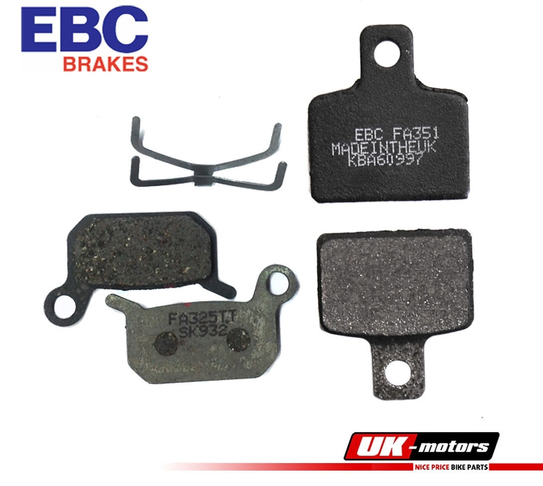 EBC Bremsbeläge SET Vorne + Hinten für Husqvarna CR 50 Senior Pro 05