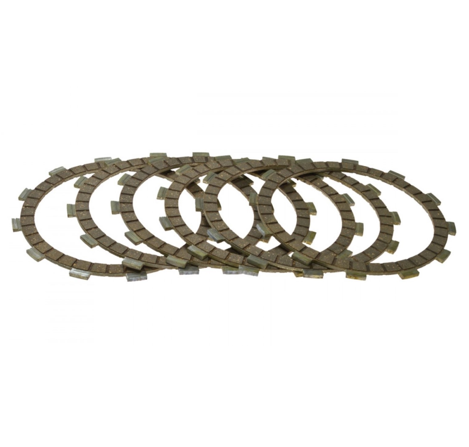 TRW Kupplungslamellen MCC122-6 Honda CBX750F V750C Magna Sabre Shadow XLV750R