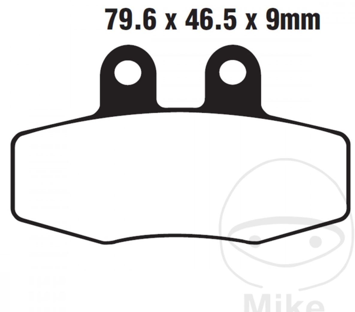 EBC FA132 Blackstuff Bremsbeläge für KTM EGS 125 EXC 250 300 350 Incas 600 Maico GS 490 250