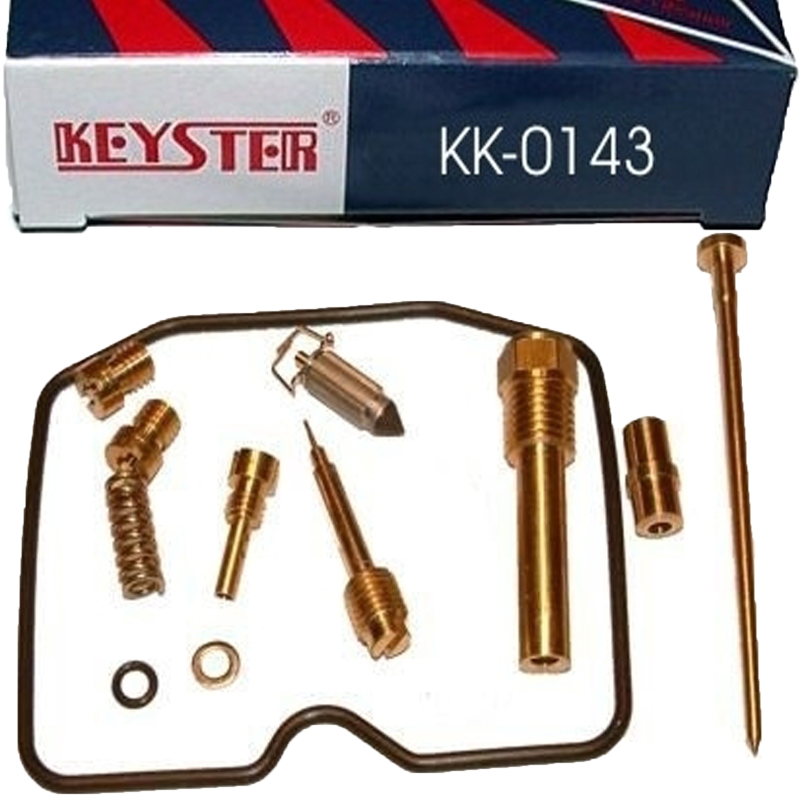 4x Keyster KK-0143 Vergaser Reparatursatz für Kawasaki ZR 1100 A Zephyr ZRT10A 1994-1995