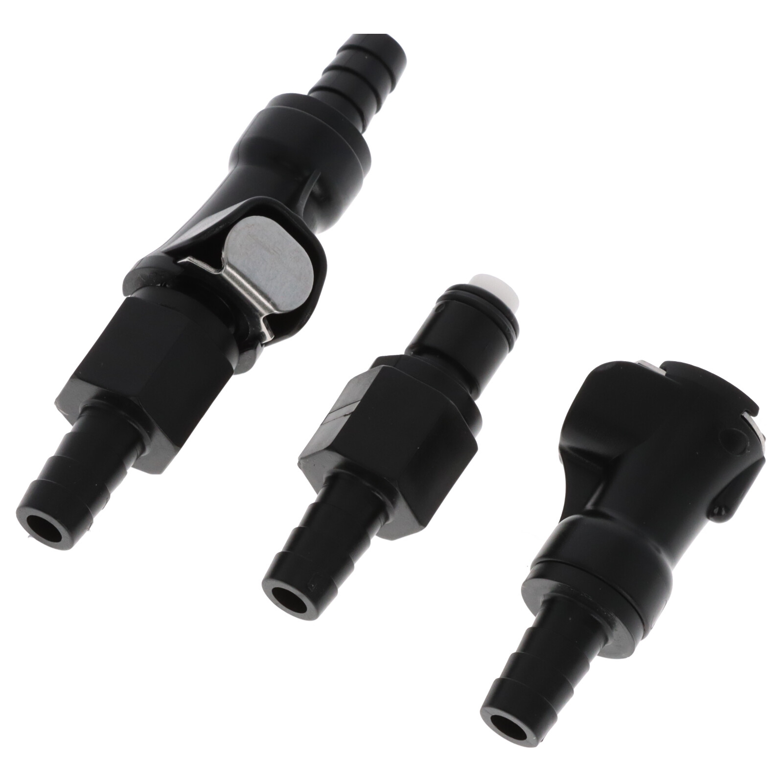 2x Benzinleitung Schnellspanner Kraftstoffleitung Kupplung 8mm Stecker Benzinschlauch Abschaltung