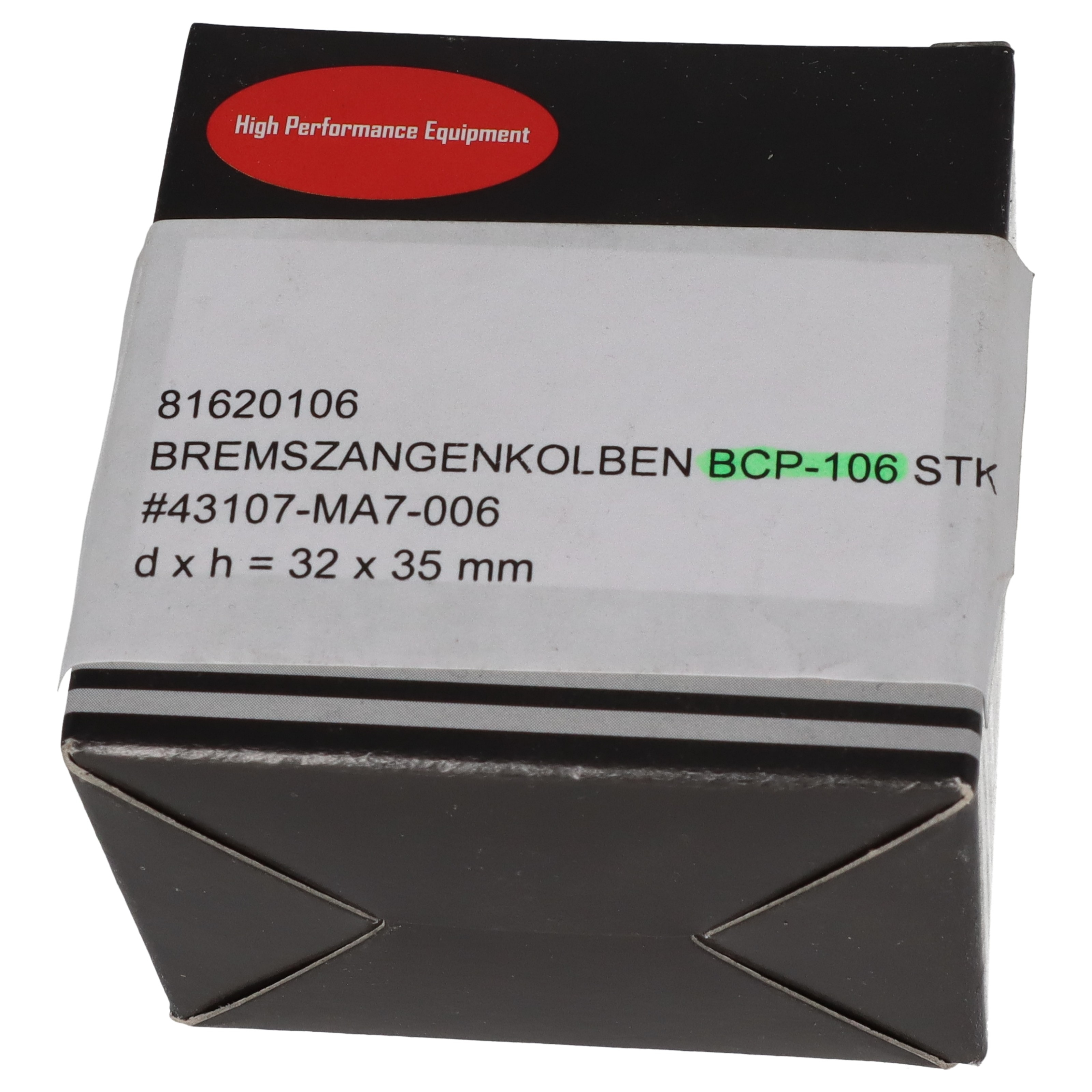 Tourmax BCP-106 Bremssattelkolben für Honda CBR125 CBX GL NT VF VT 500 1300 XL Varadero