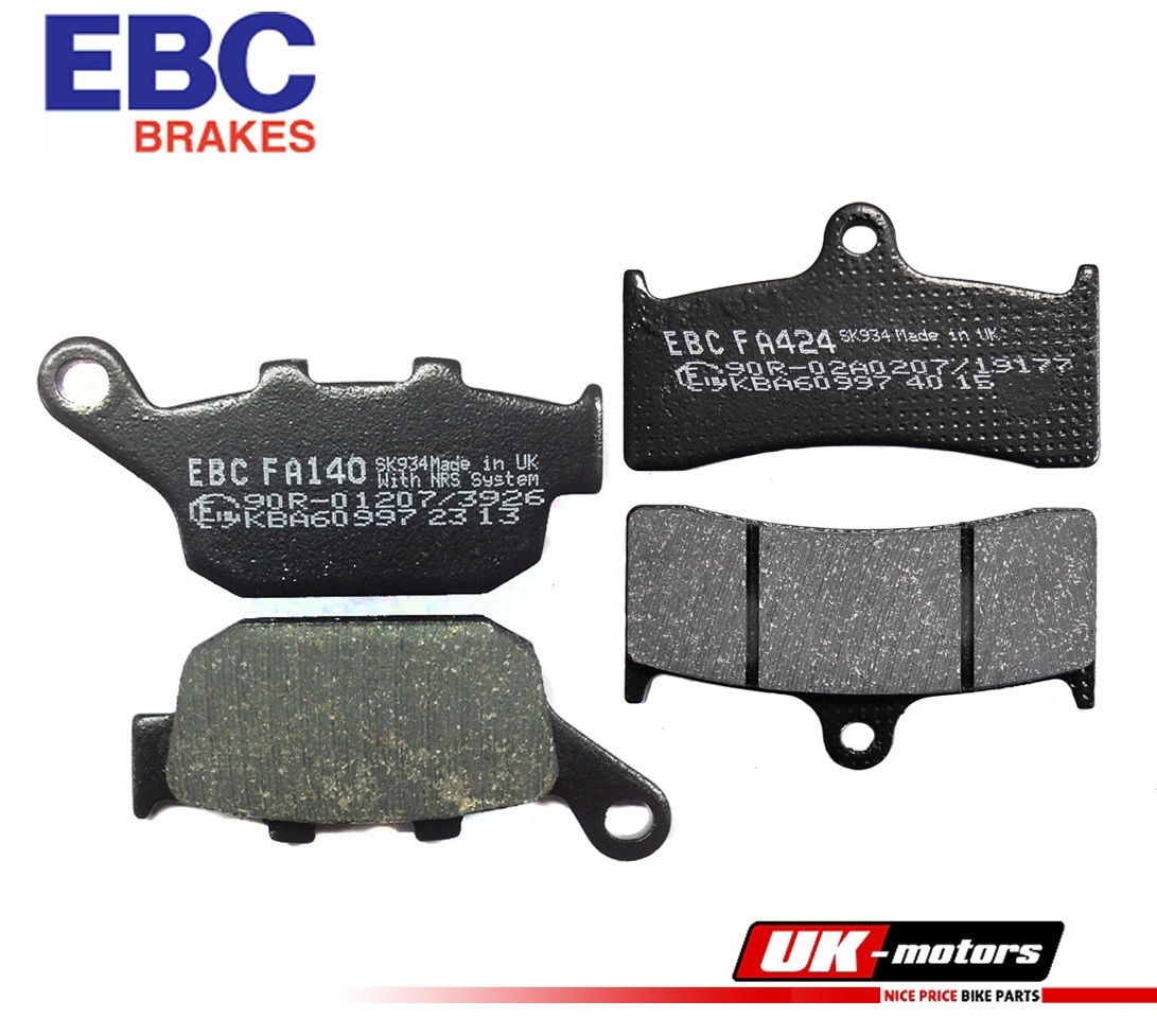 EBC Bremsbeläge SET Vorne + Hinten