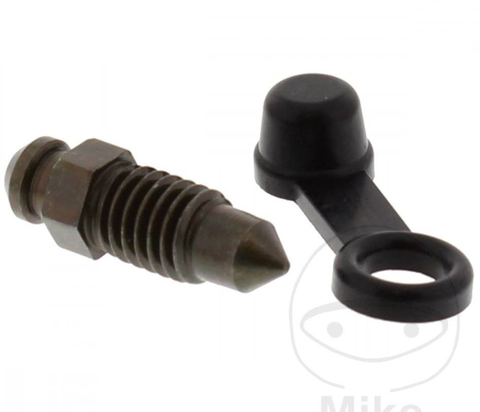 Entlüfterschraube mit Kappe Stahl M8x1.25x26mm für Derbi Senda 50 SM 2014-2016