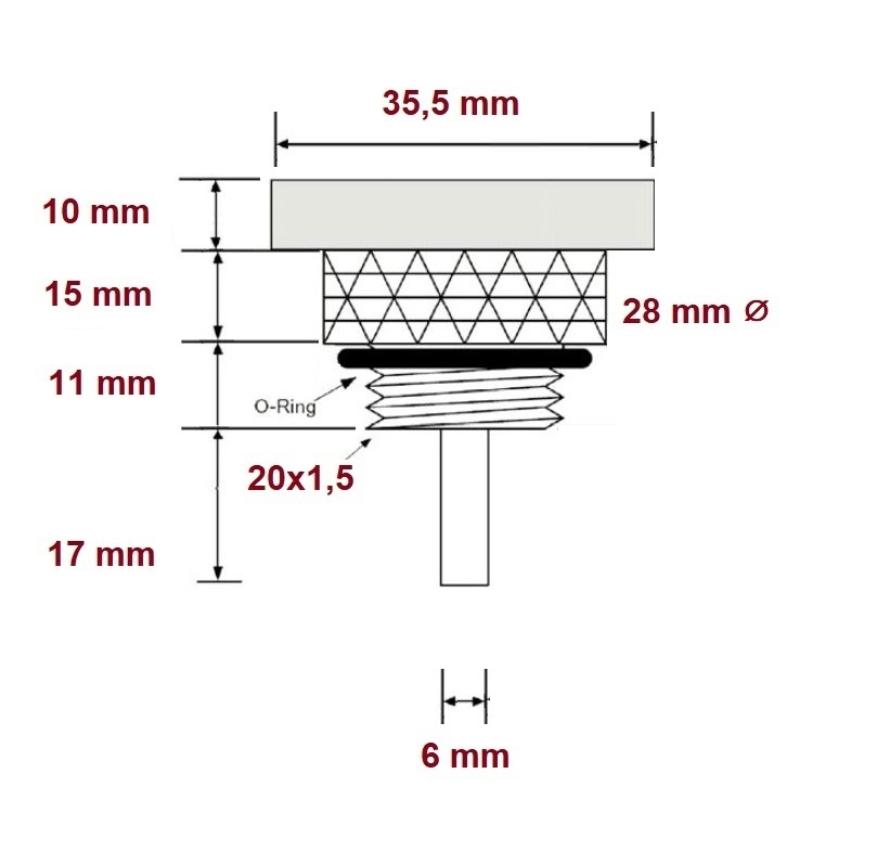 JMT Öltemperatur Direktmesser / Ölthermometer