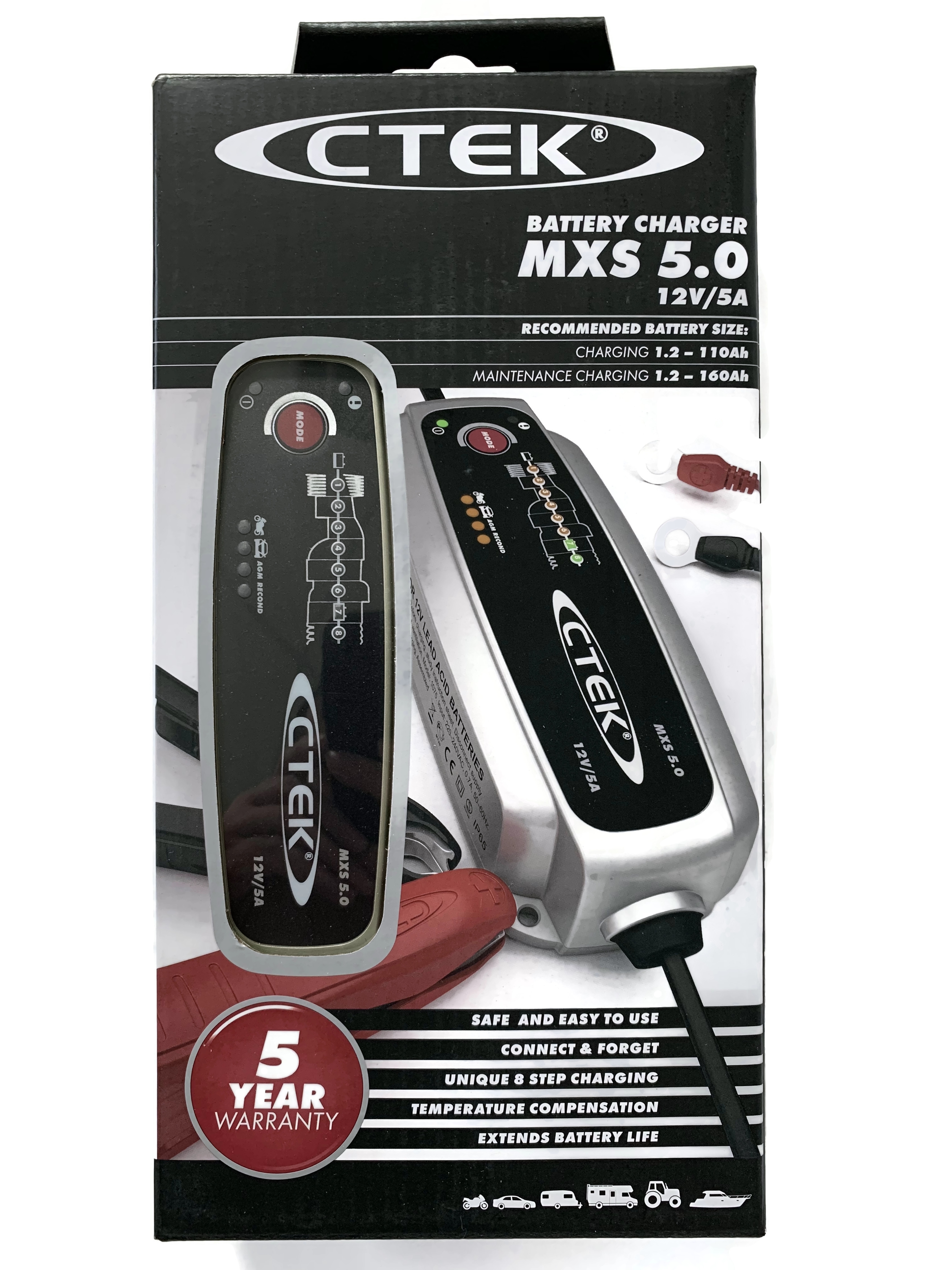 CTEK Batterie Ladegerät MXS 5.0 12V/5A