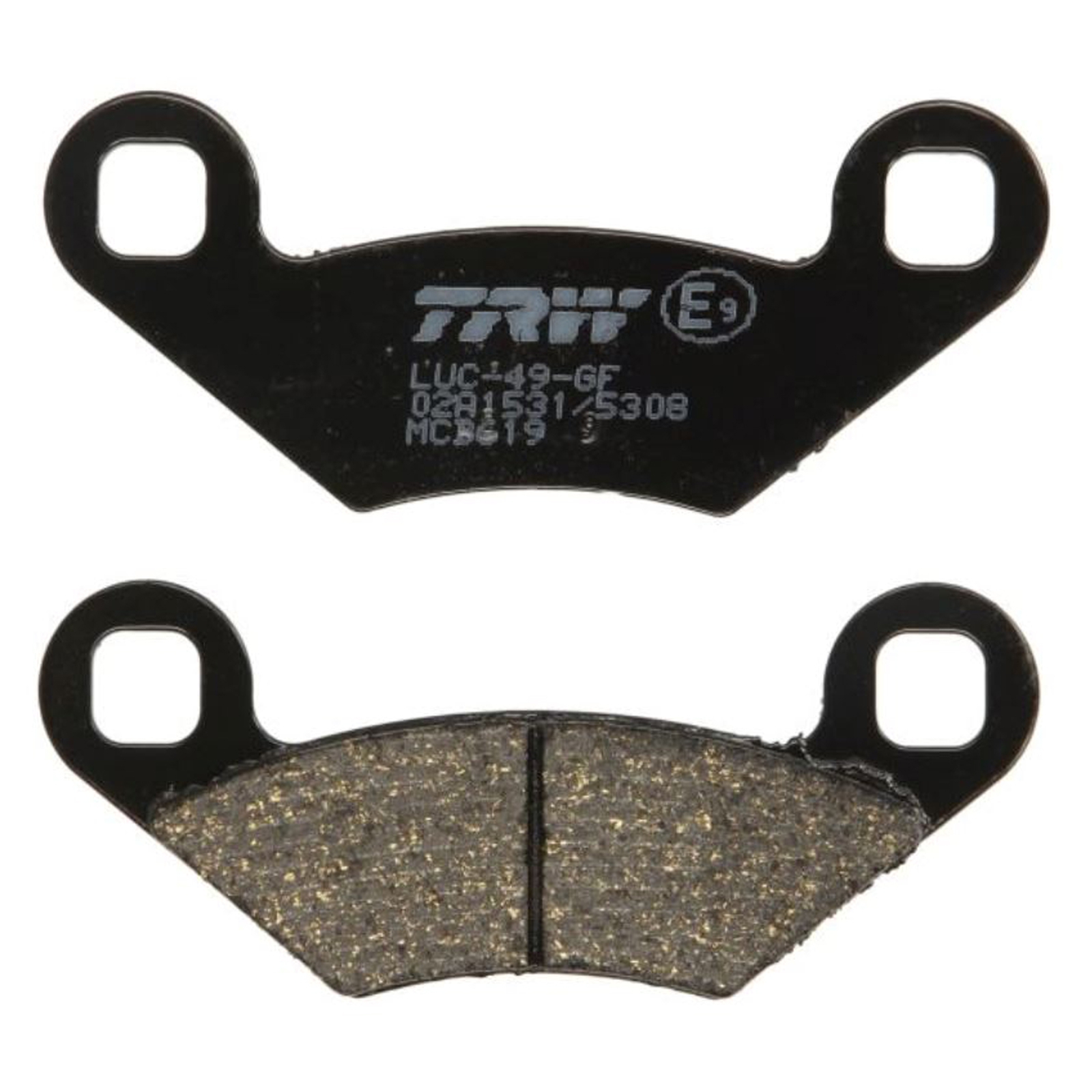 TRW MCB619 Bremsbeläge für Polaris Sportsman Scrambler RZR Magnum Outlaw Trail Boss