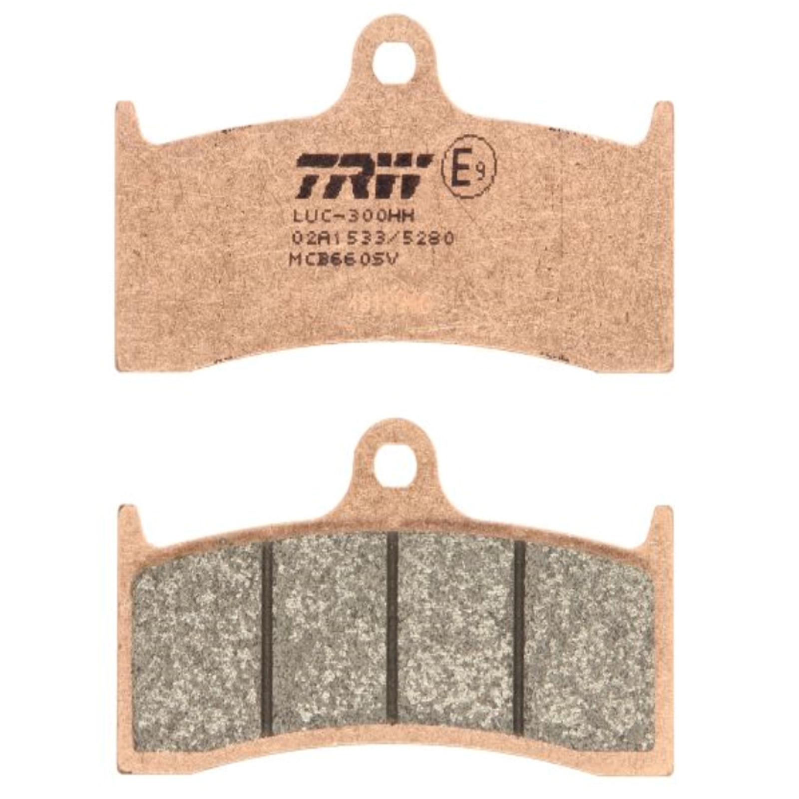 TRW Sintermetall Bremsbelagsatz vorne für Kawasaki ZX-7RR 750 MV Agusta F4 Brutale