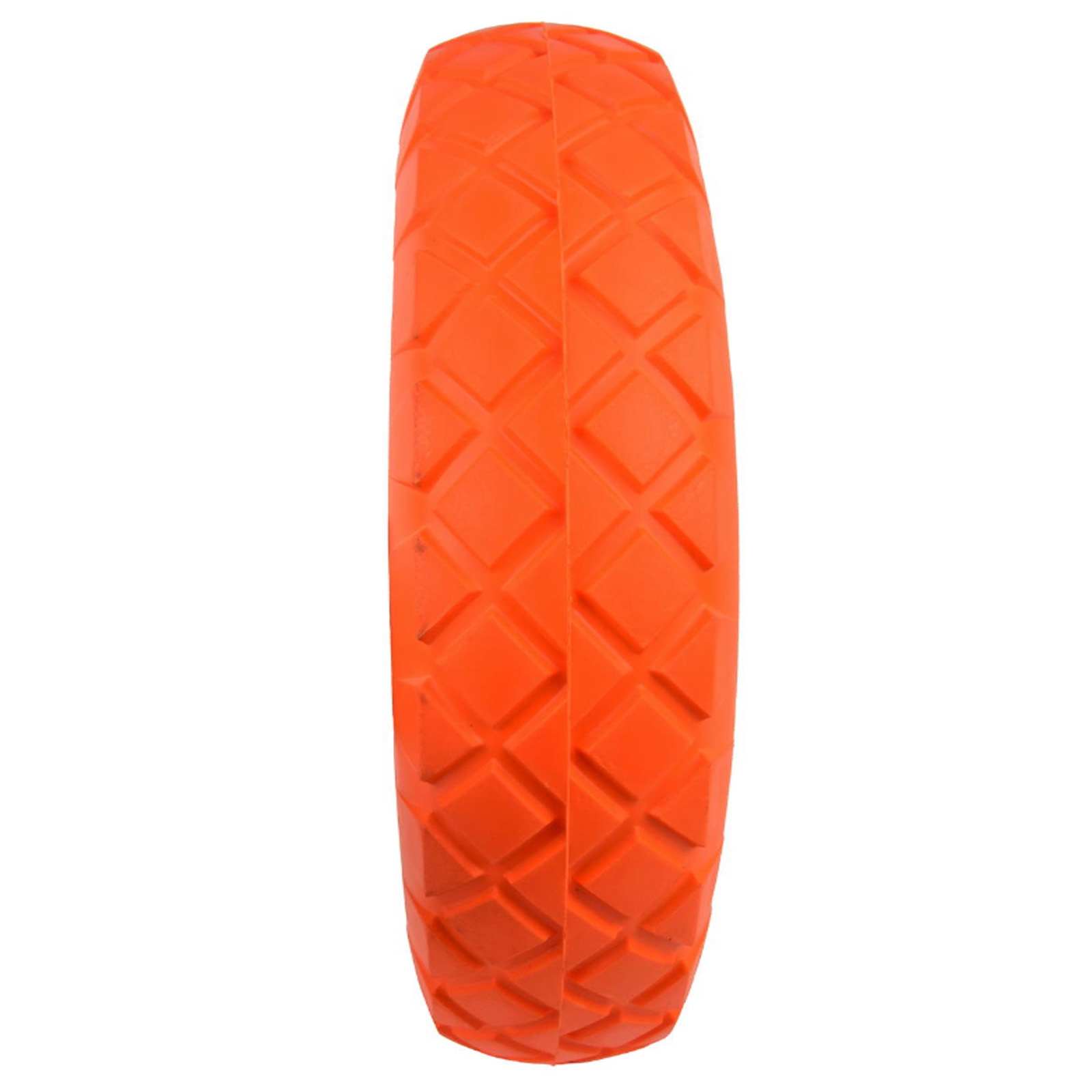 Reifen Schubkarrenrad 4.00-8 4.80-8 pannensicher PU Vollgummi Schubkarrenreifen orange