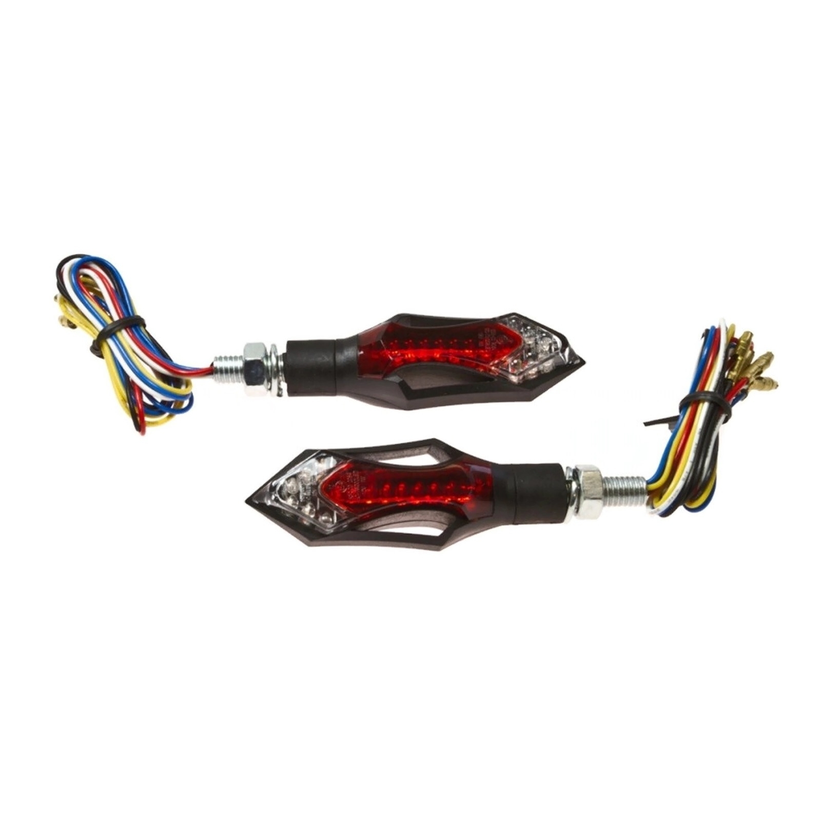 LED Rücklicht Blinker schwarz