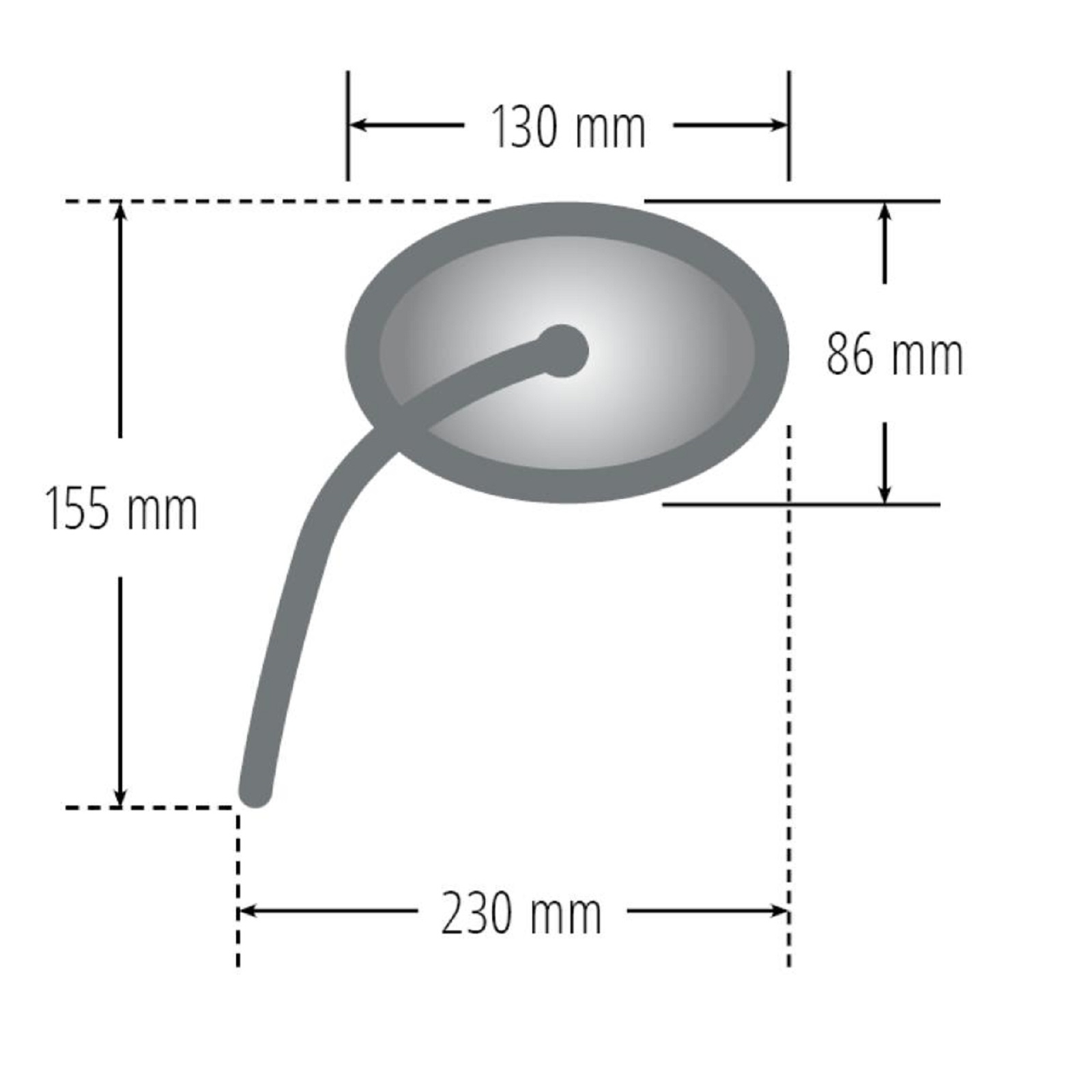 Spiegelpaar Booster 2 für Husqvarna 701 Kawasaki Z650 KTM790 Moto Guzzi V 100 V85 schwarz