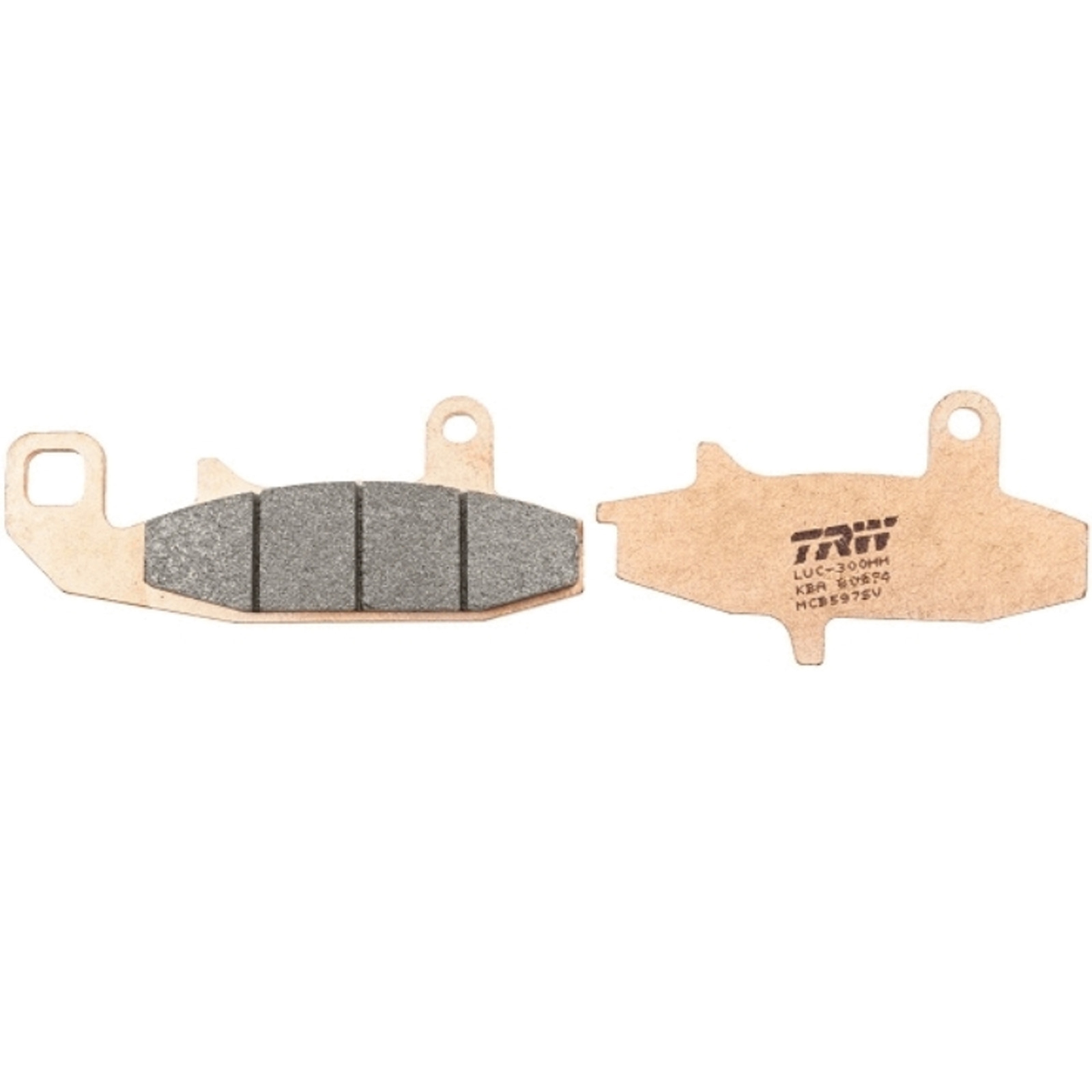 TRW MCB597SV Sintermetall Bremsbeläge vorne für Suzuki Big DR650 R DR650 RU REU RSEU DR750 800