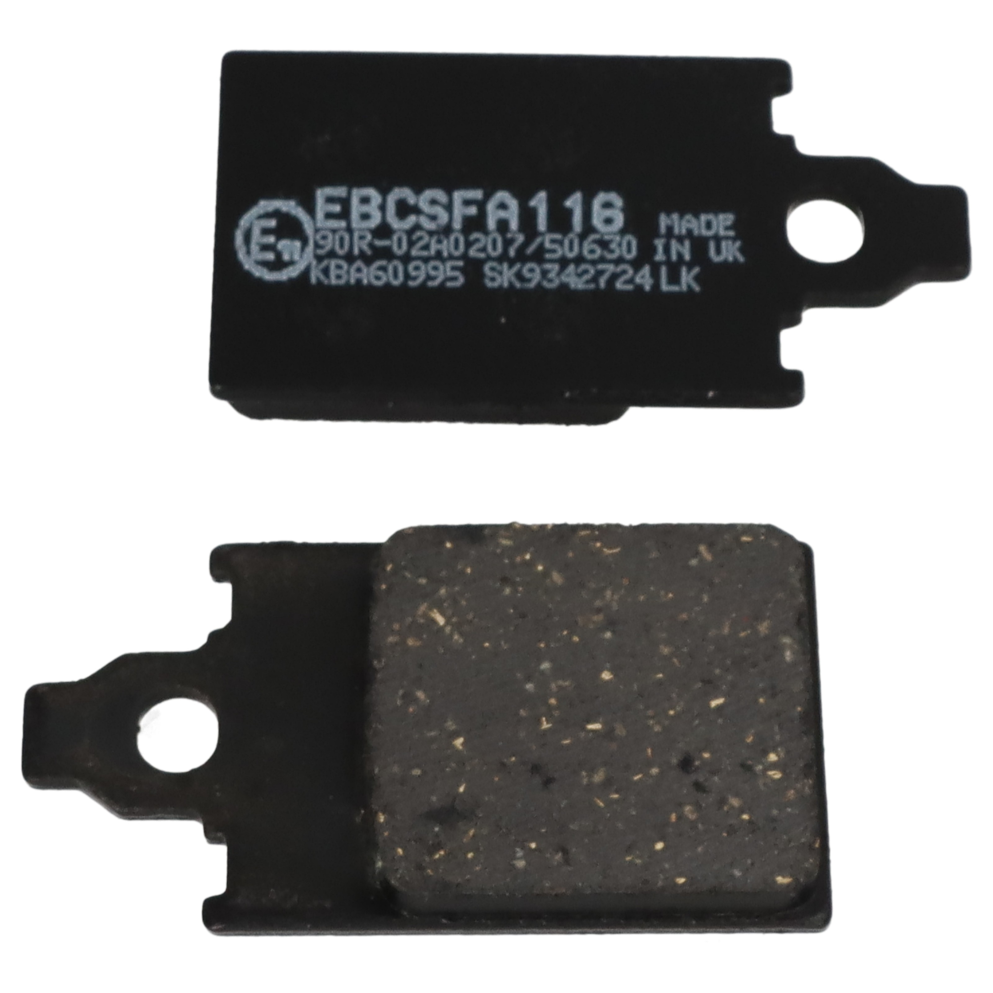EBC Bremsbeläge SFA116 für Beta Peugeot Piaggio Tempo SV Free 25 50 100 DT VGA