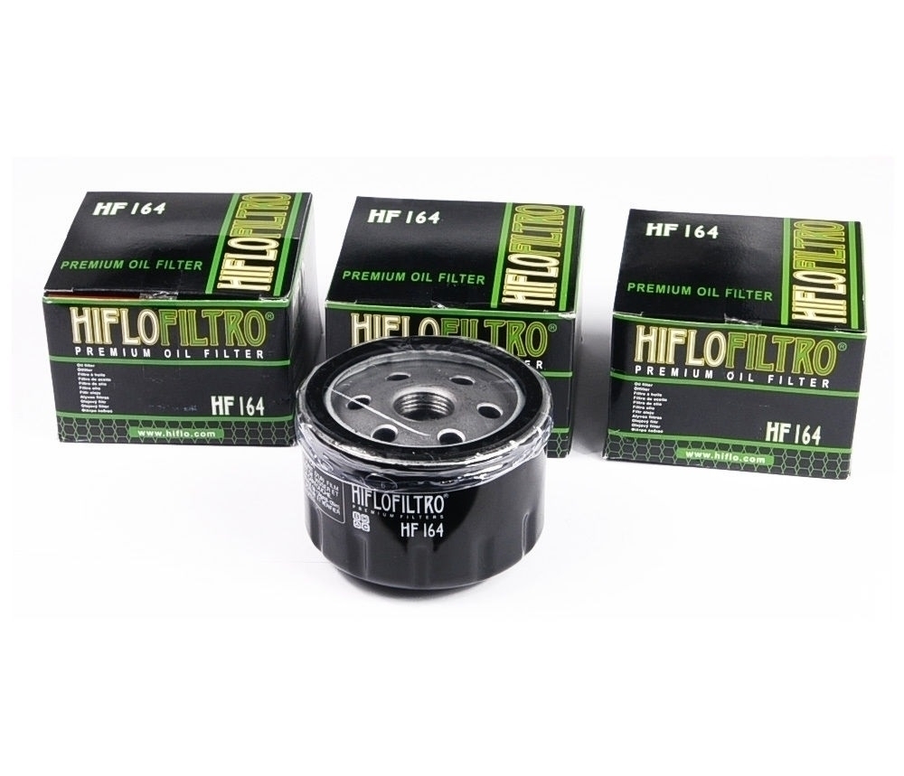 3x HIFLO Ölfilter HF164 für BMW C400 C650 F900 K1600 R1200 R1250 Kymco AK550
