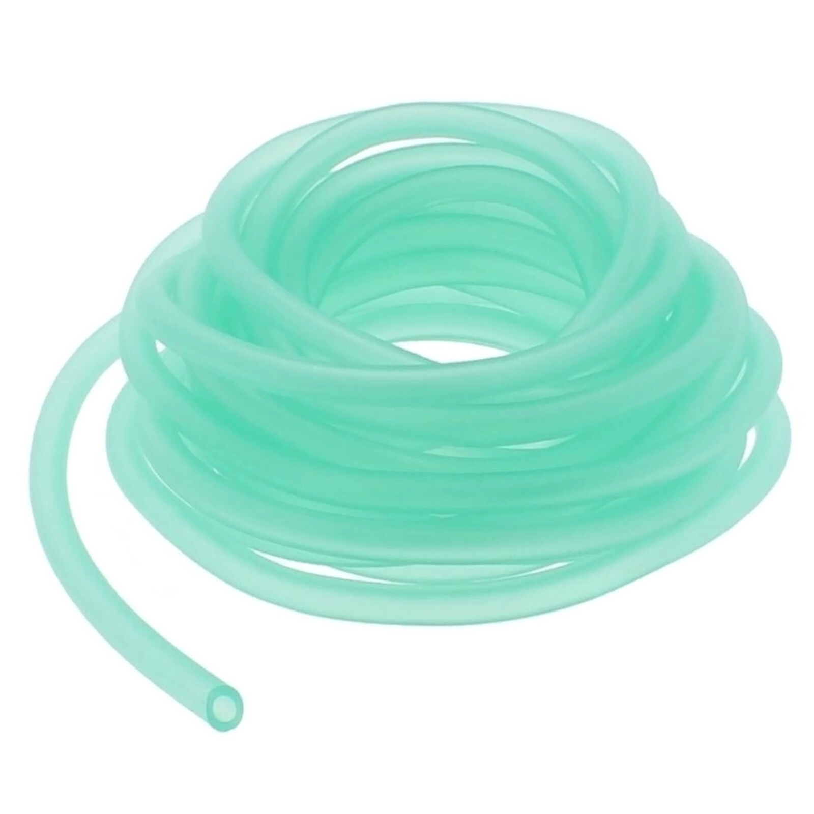 1 x 0,5m Benzinschlauch Ölschlauch grün transparent 6X9 MM