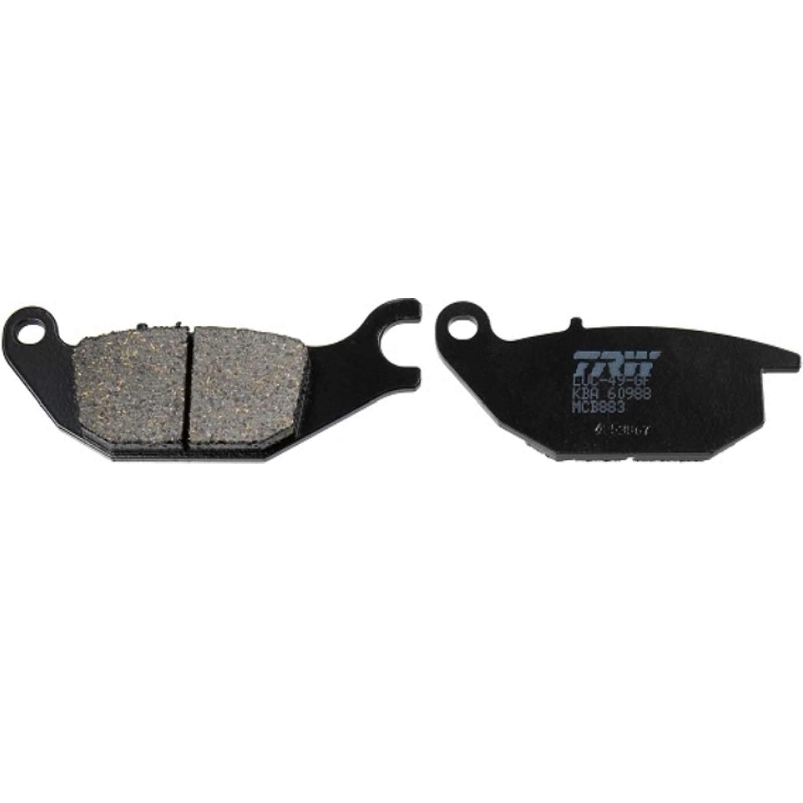 TRW Bremsbelagsatz für Yamaha Tricity MW125 2014 - 2016 MWS125 A 2017-2019 vorne+hinten