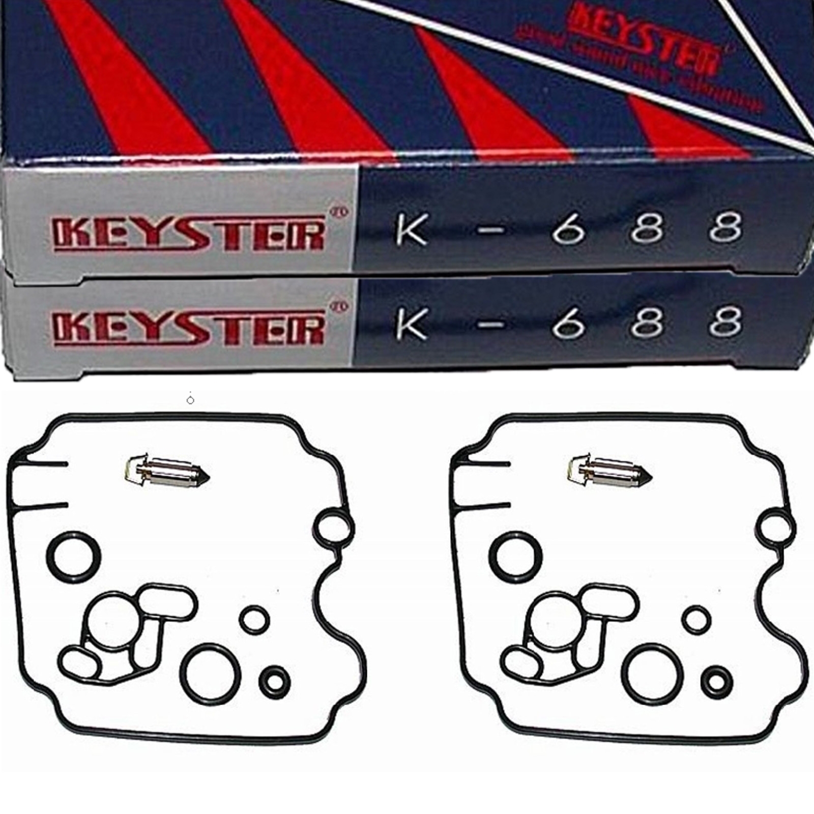 2x Keyster Vergaser-Reparatursatz K-688 für Ducati 600 750 900 SS Monster Yamaha FZR TDM