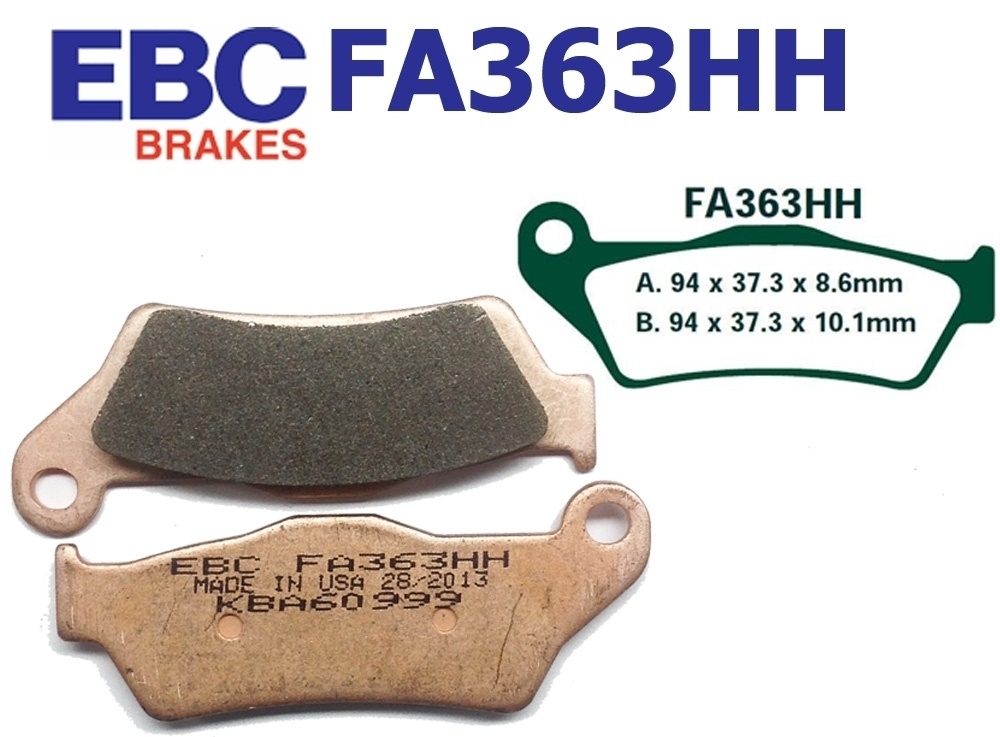 EBC FA363HH Sintermetall Bremsbeläge hinten für BMW R 850 R 1100 R1200 R1150 K 1200