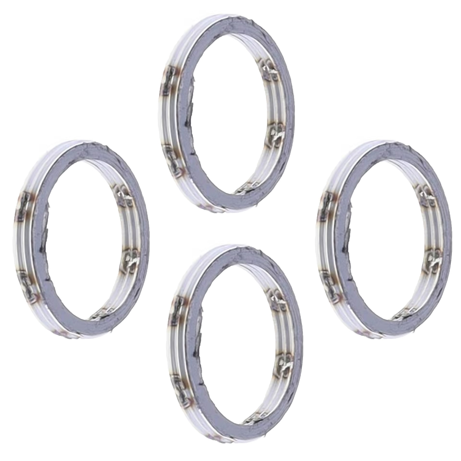 4x Auspuff Krümmerdichtungen für Cagiva City Honda ANF FES NES PS PES SH 26x33x4 mm