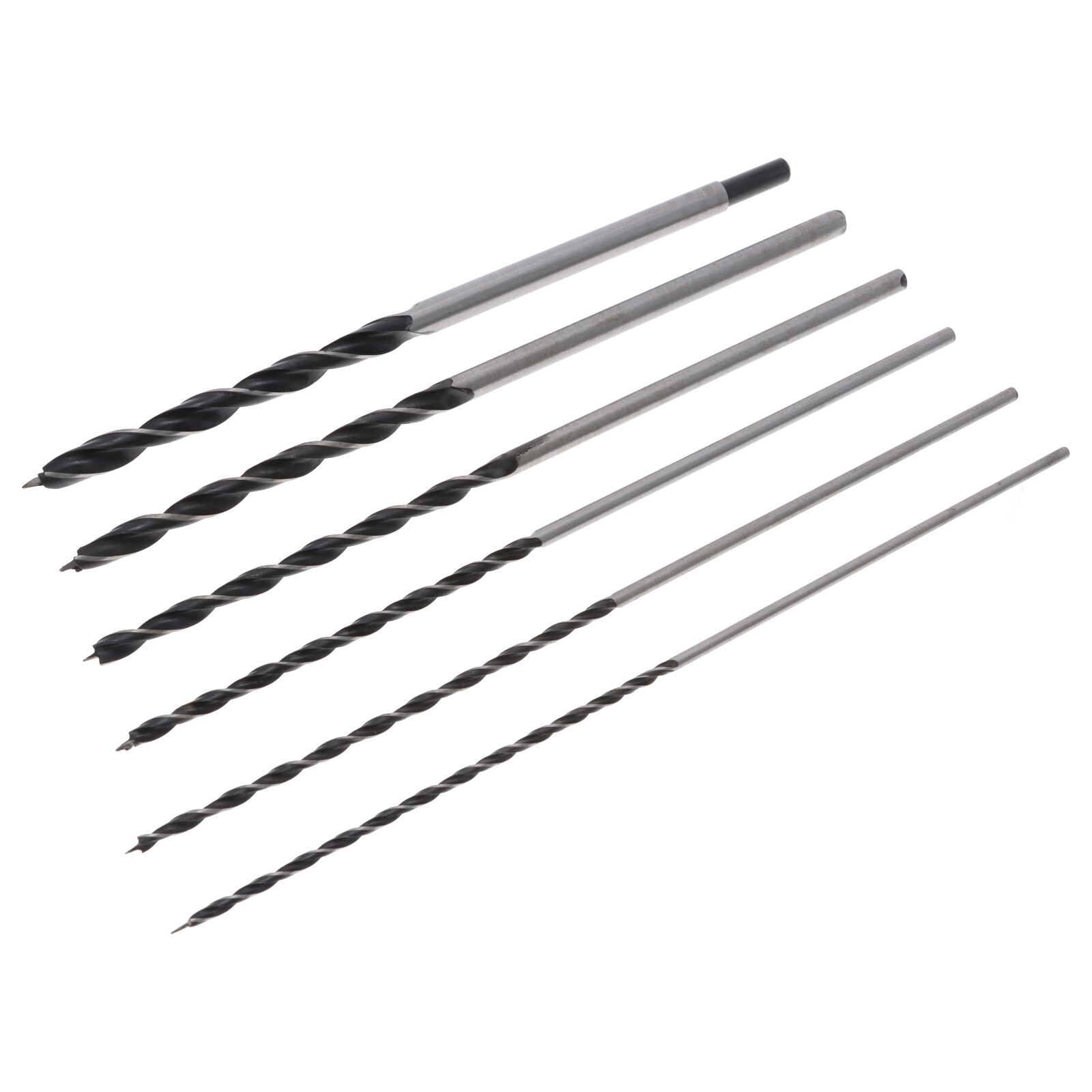 Holzbohrer Set Spiralbohrer lang Bohrer Holzbohrersatz 6er Bohrsatz