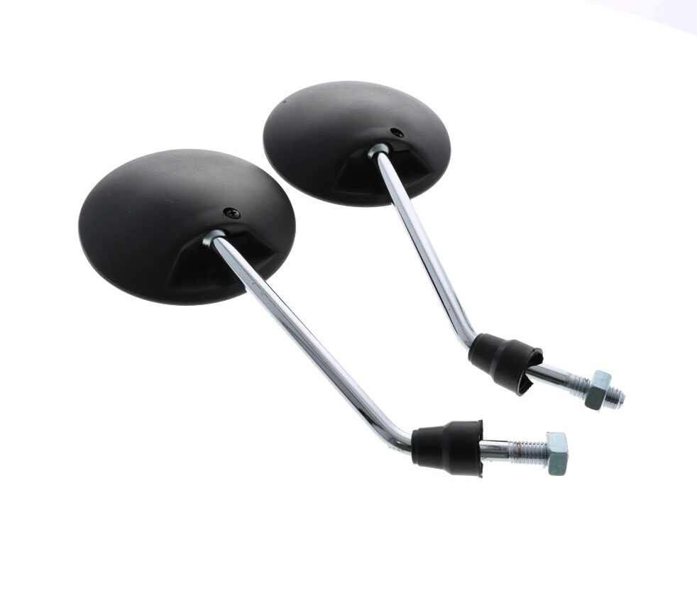 Spiegelpaar für MZ ETZ 125 150 250 251 TS 250/1 M10x1.5mm schwarz